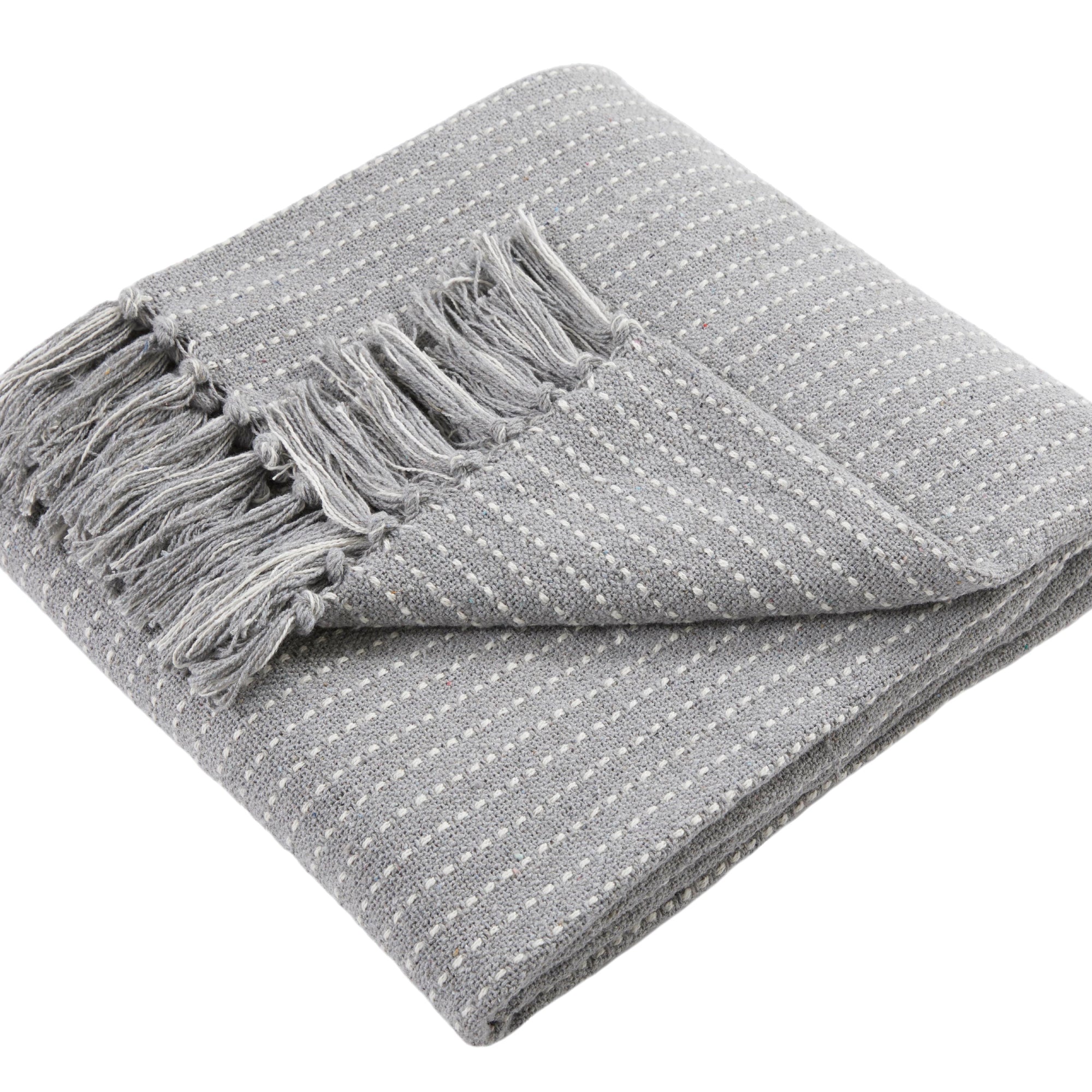 Throw Quinn by Drift Home in Grey