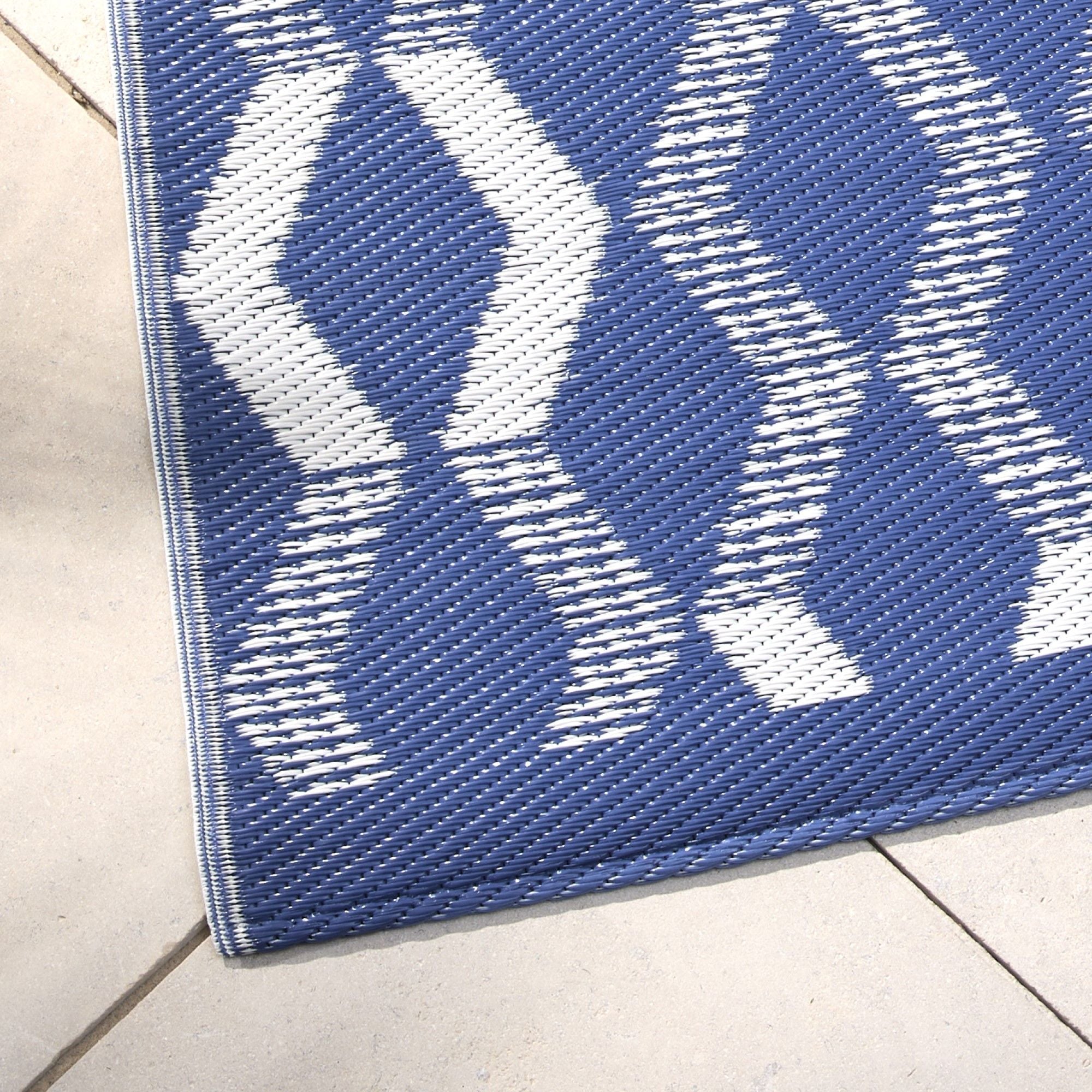 Outdoor Rug Rico Outdoor by Fusion in Blue