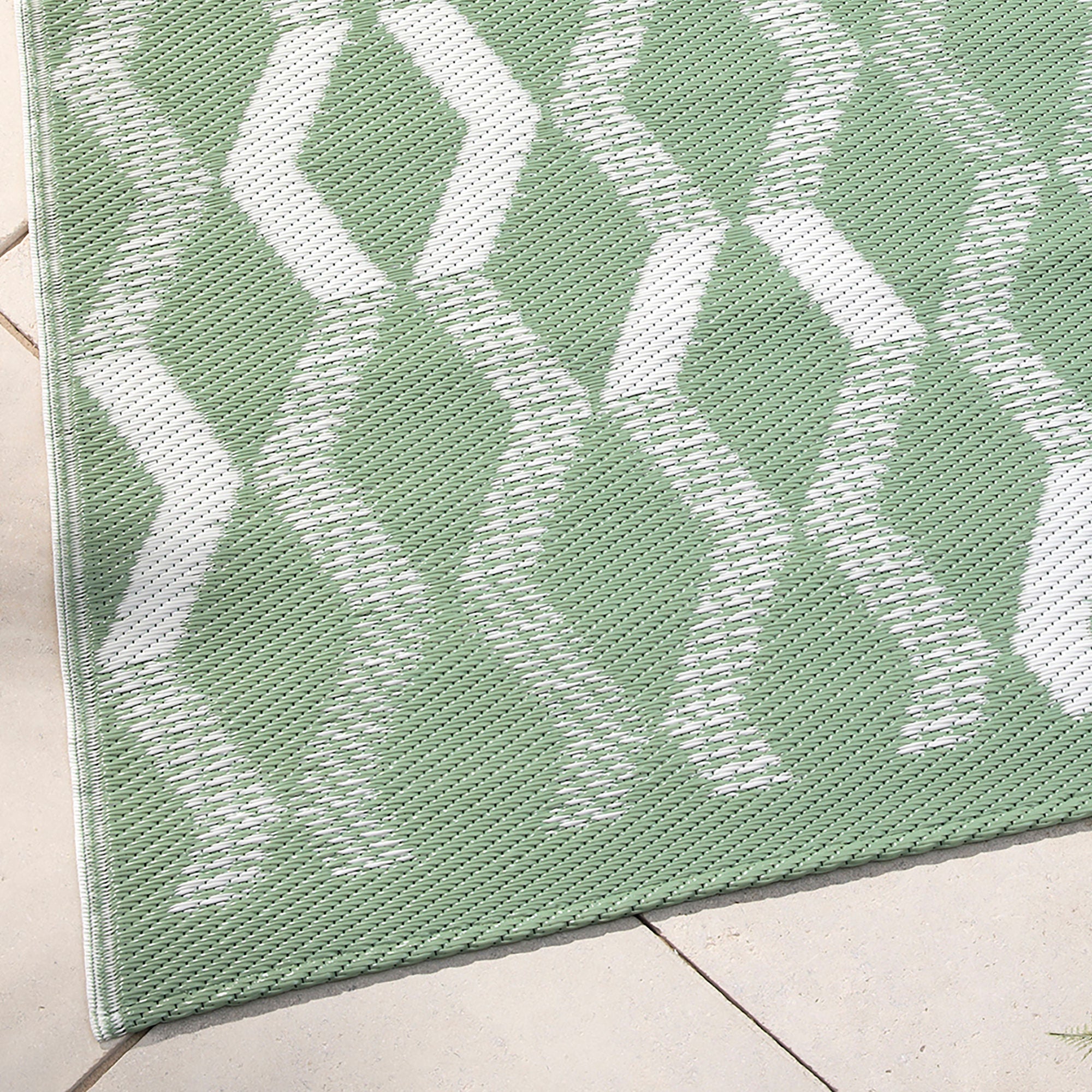 Outdoor Rug Rico Outdoor by Fusion in Green