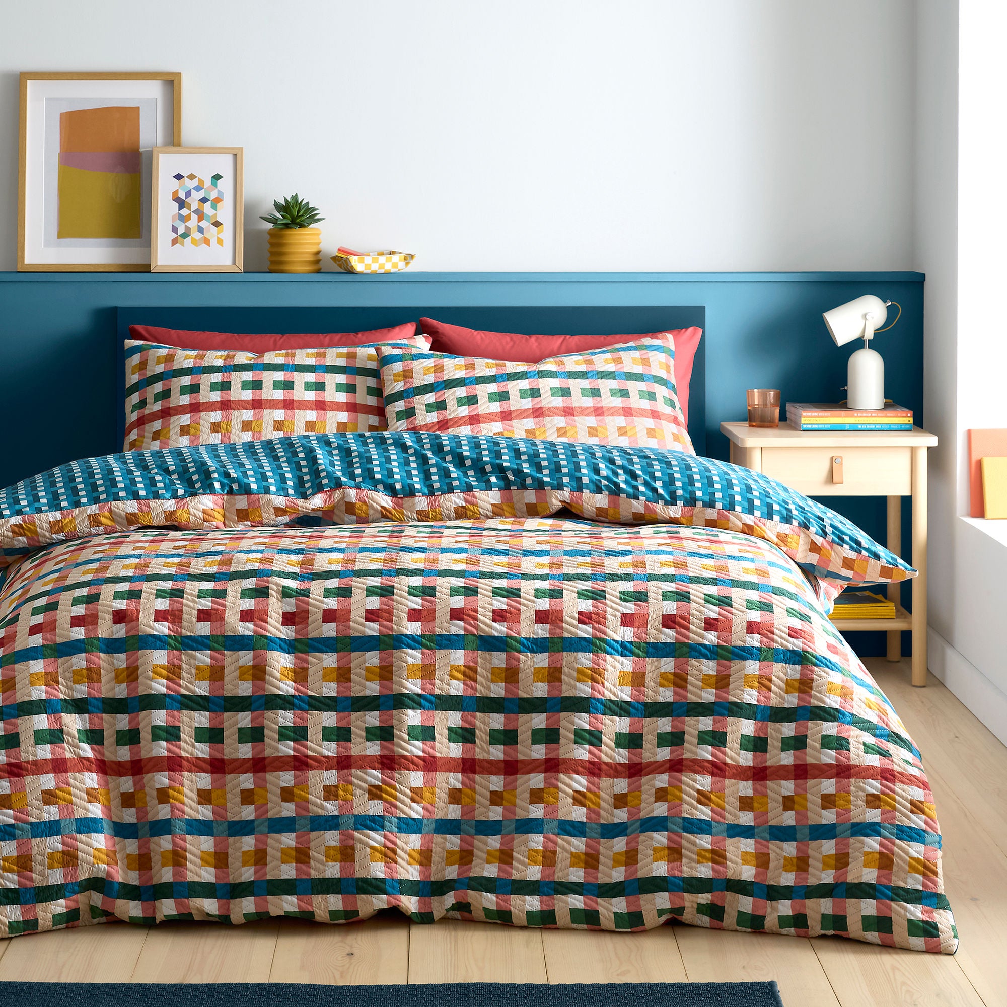 Duvet Cover Set Rhett by Fusion in Multi