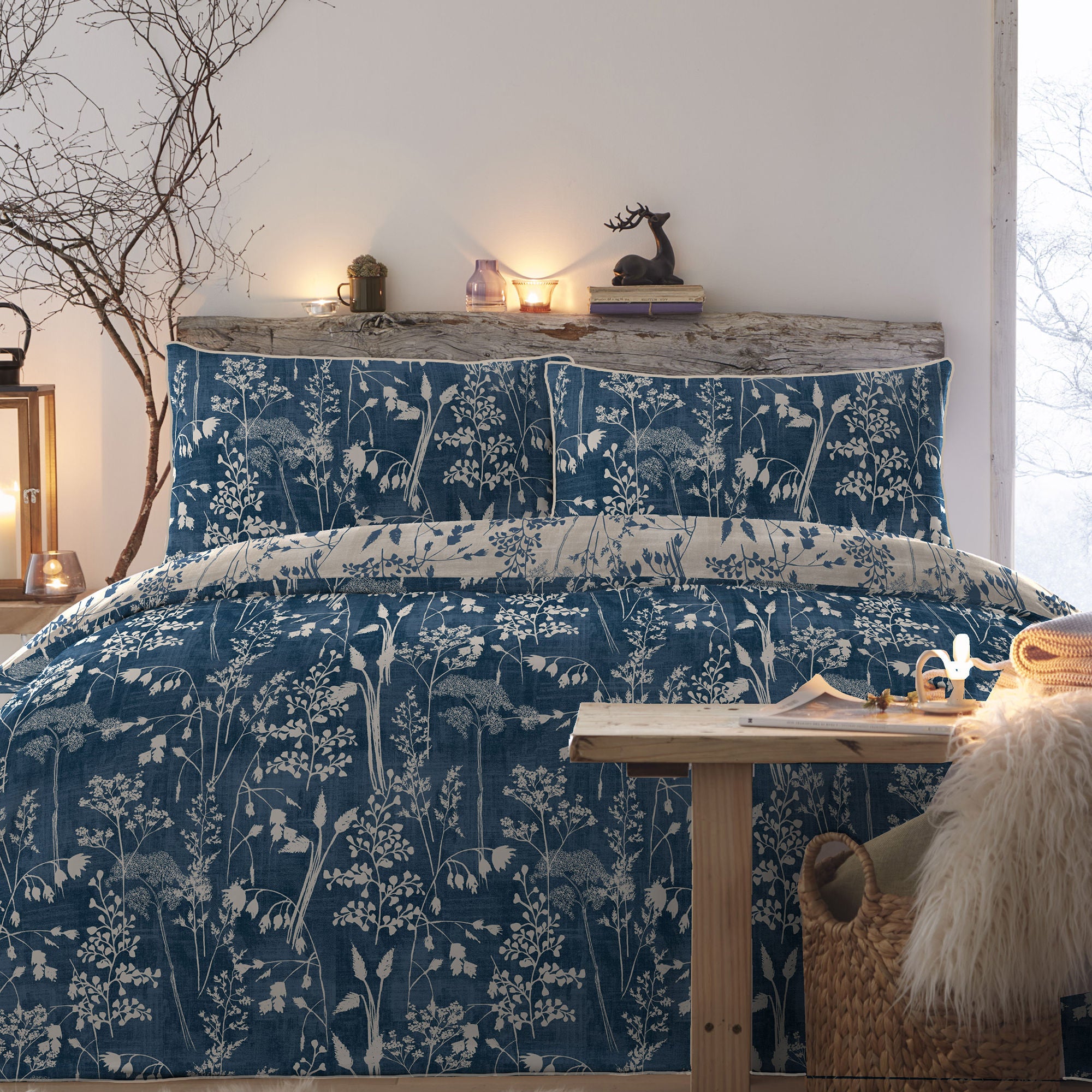 Duvet Cover Set Rohan by Appletree Promo in Blue