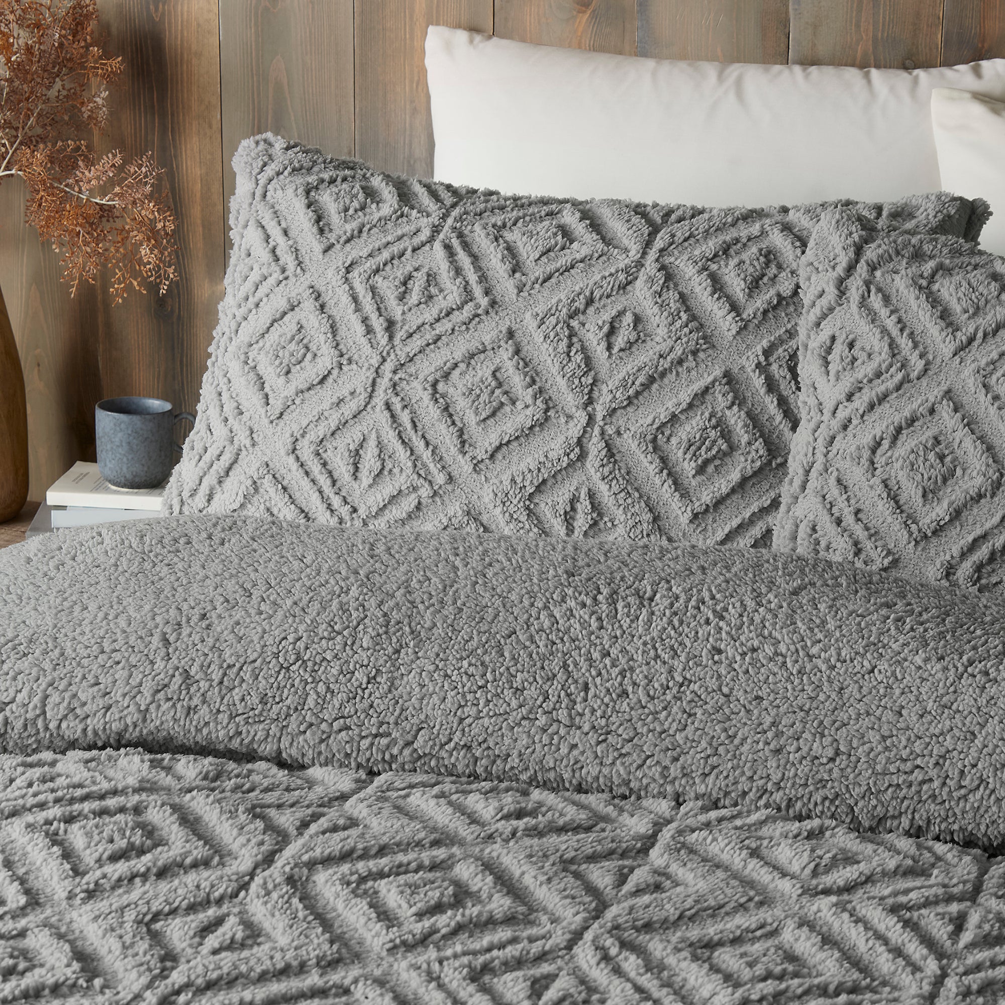 Duvet Cover Set Romo by Fusion Snug in Grey