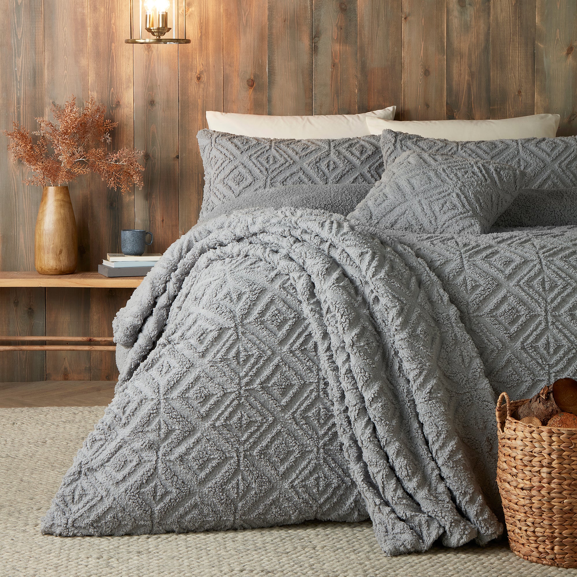 Throw Romo by Fusion Snug in Grey