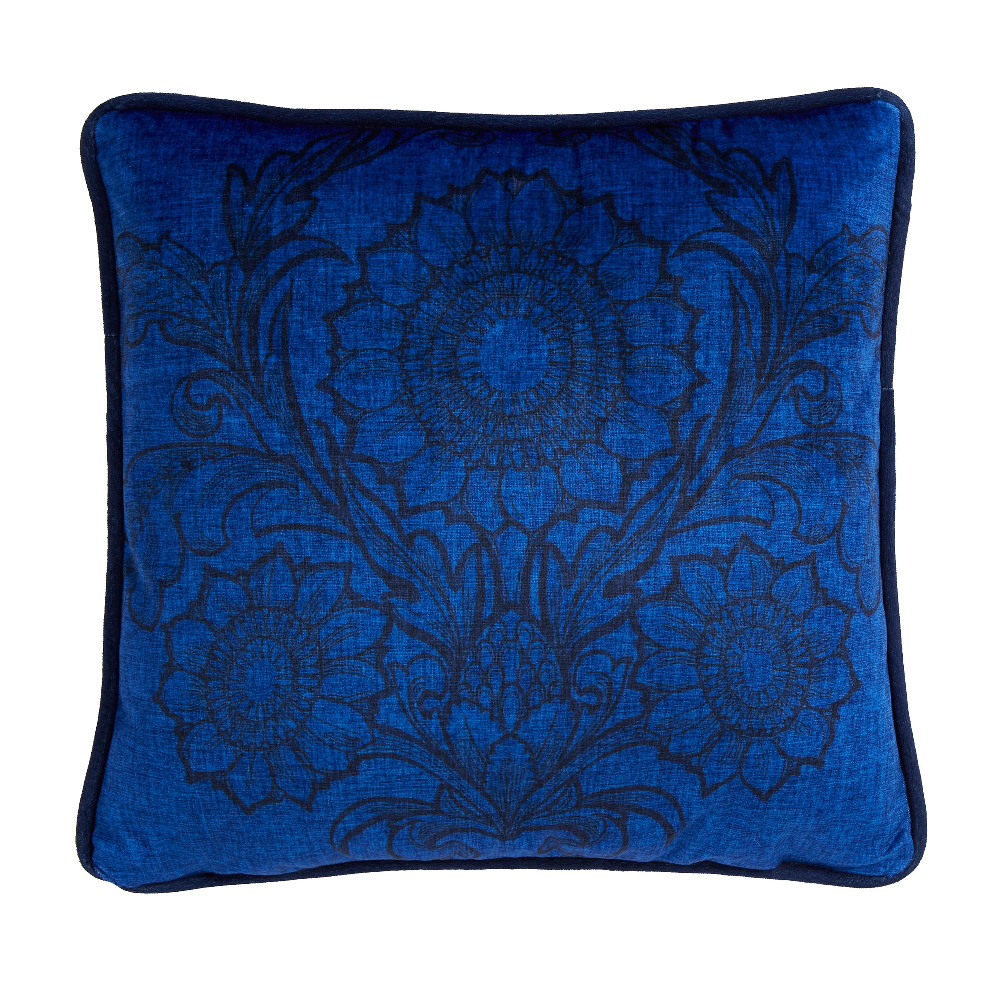 Cushion Romilly by Laurence Llewelyn-Bowen in Blue