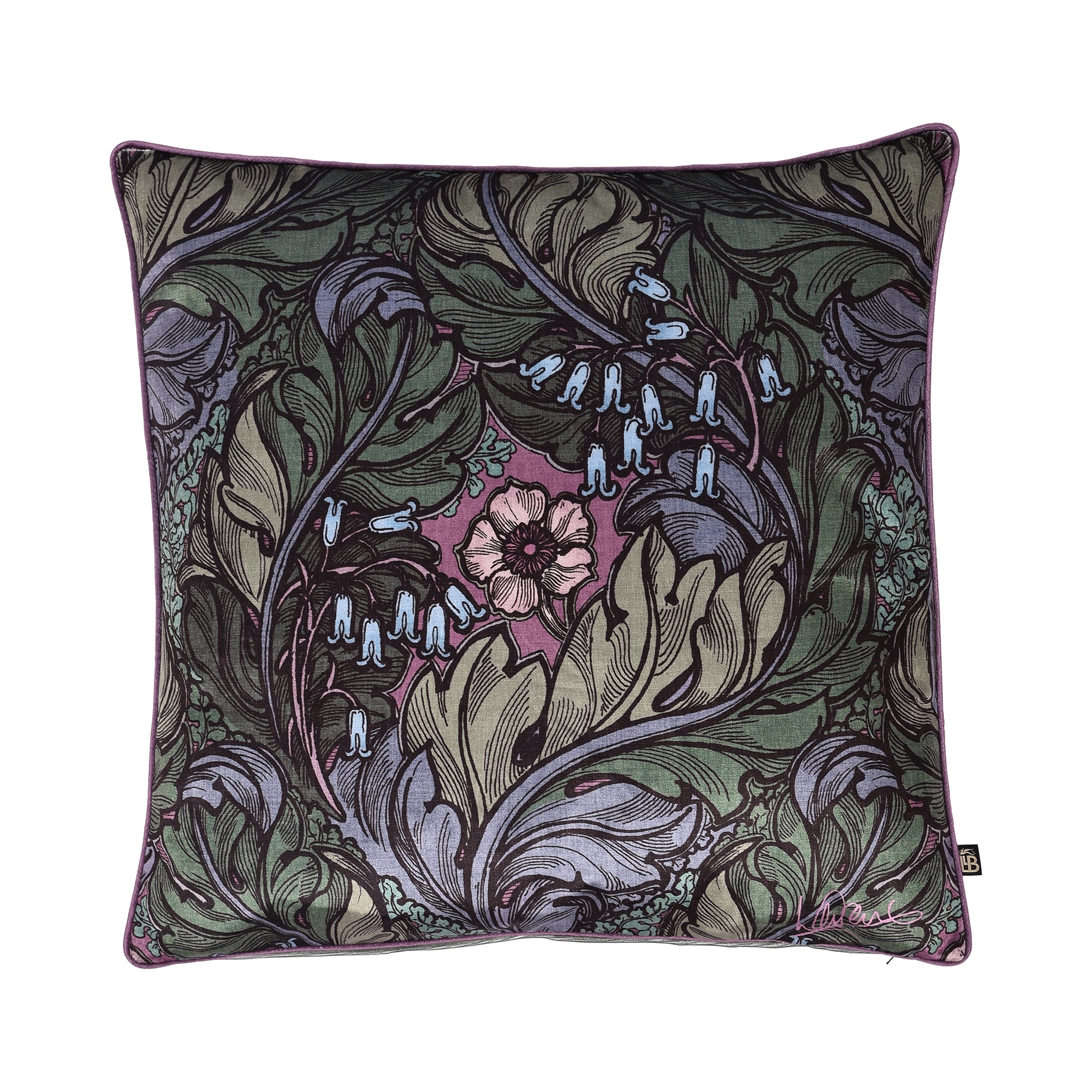 Filled Cushion Rambleicious by Laurence Llewelyn-Bowen in Multi