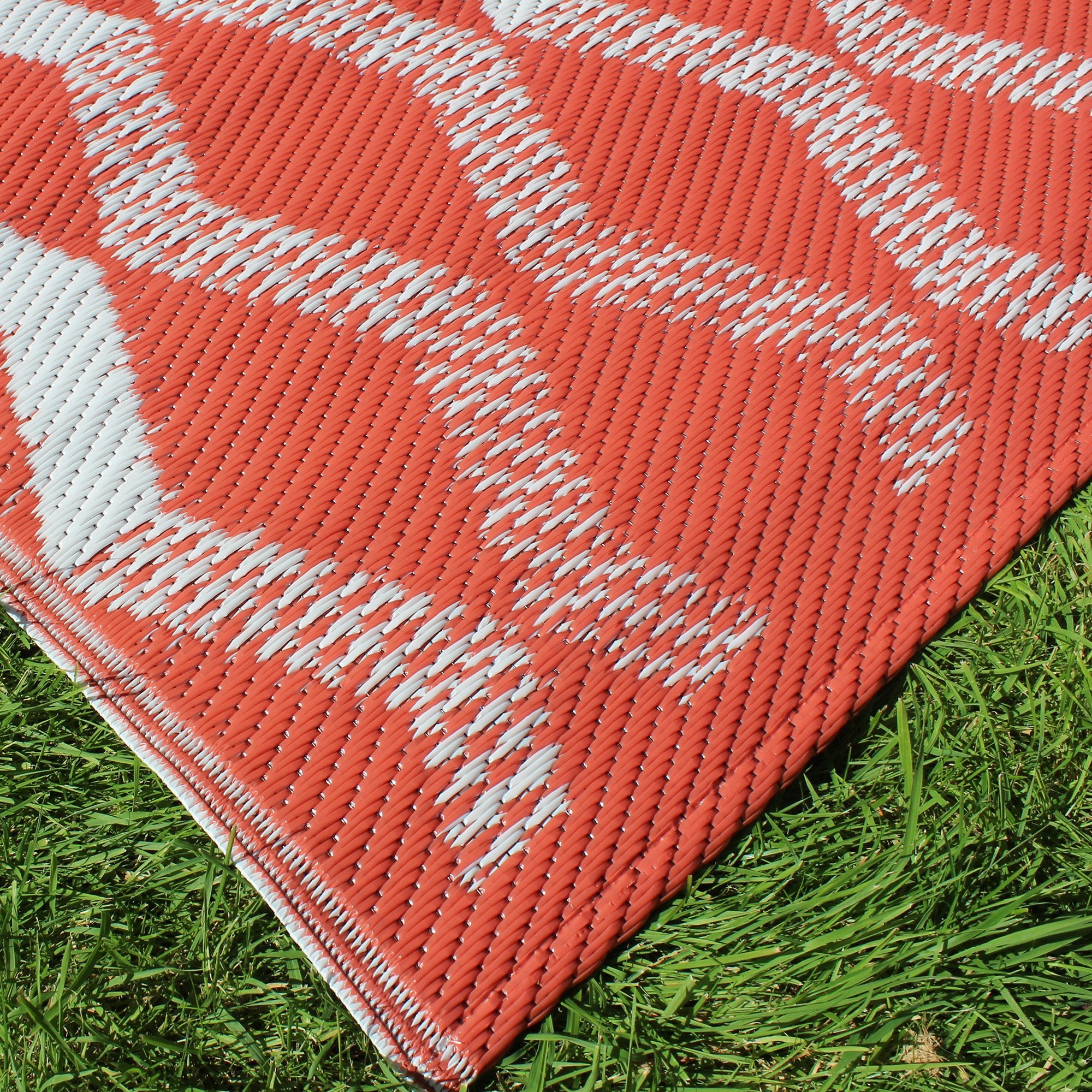 Outdoor Rug Rico Outdoor by Fusion in Terracotta