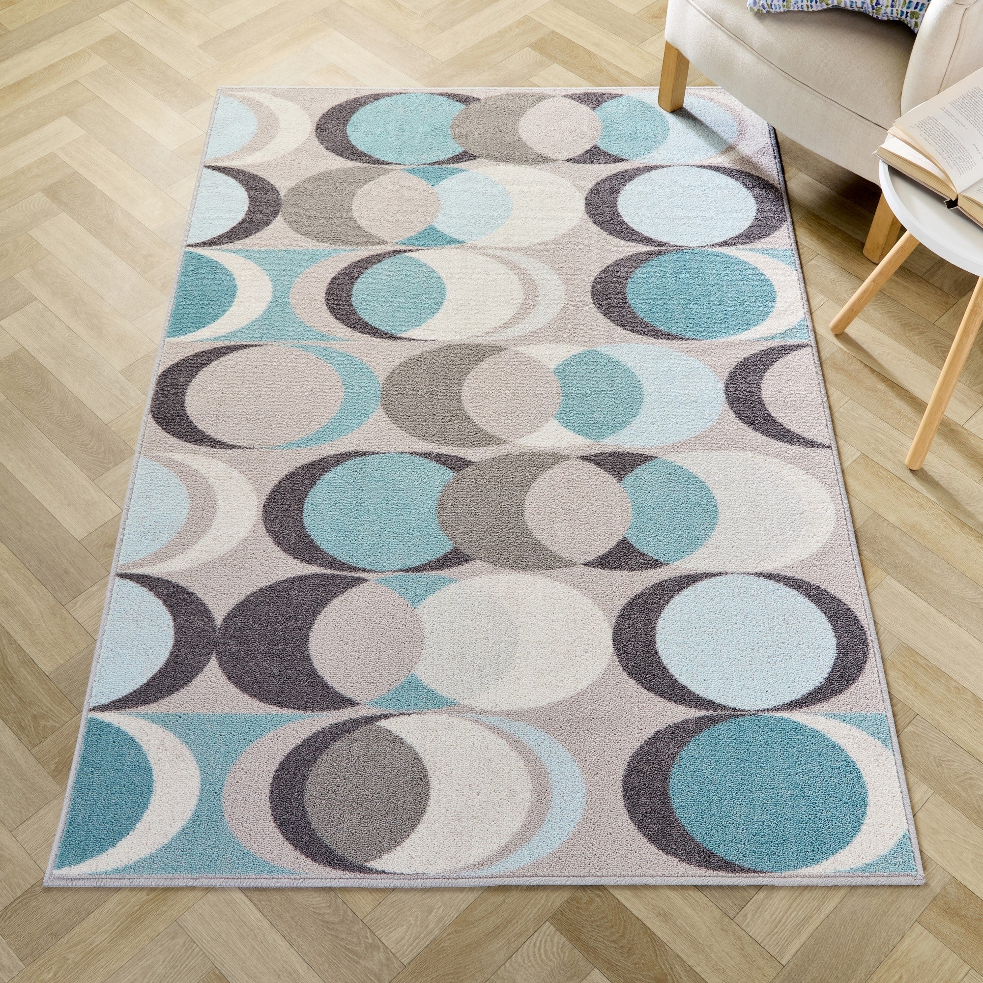 Washable Rug Sander by Fusion in Duck Egg