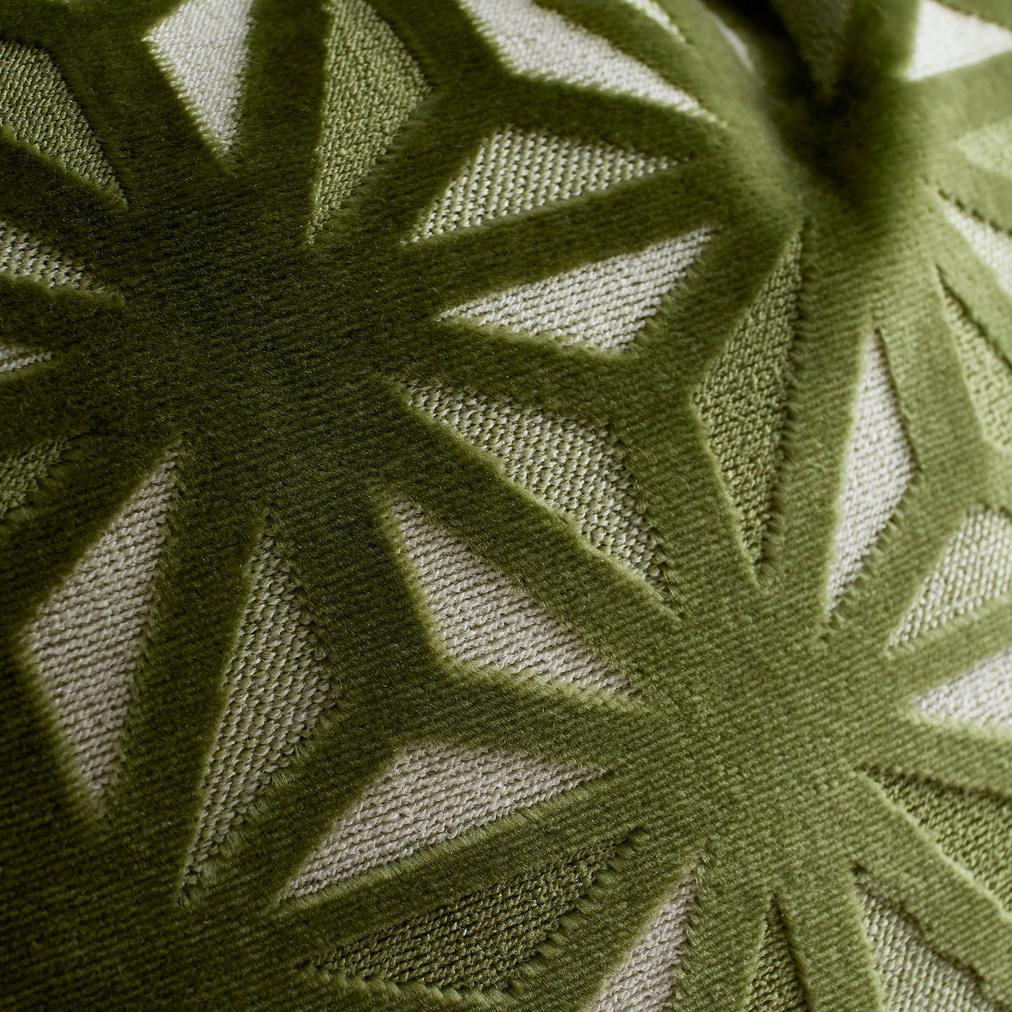 Cushion Star Geo by Appletree Style in Green