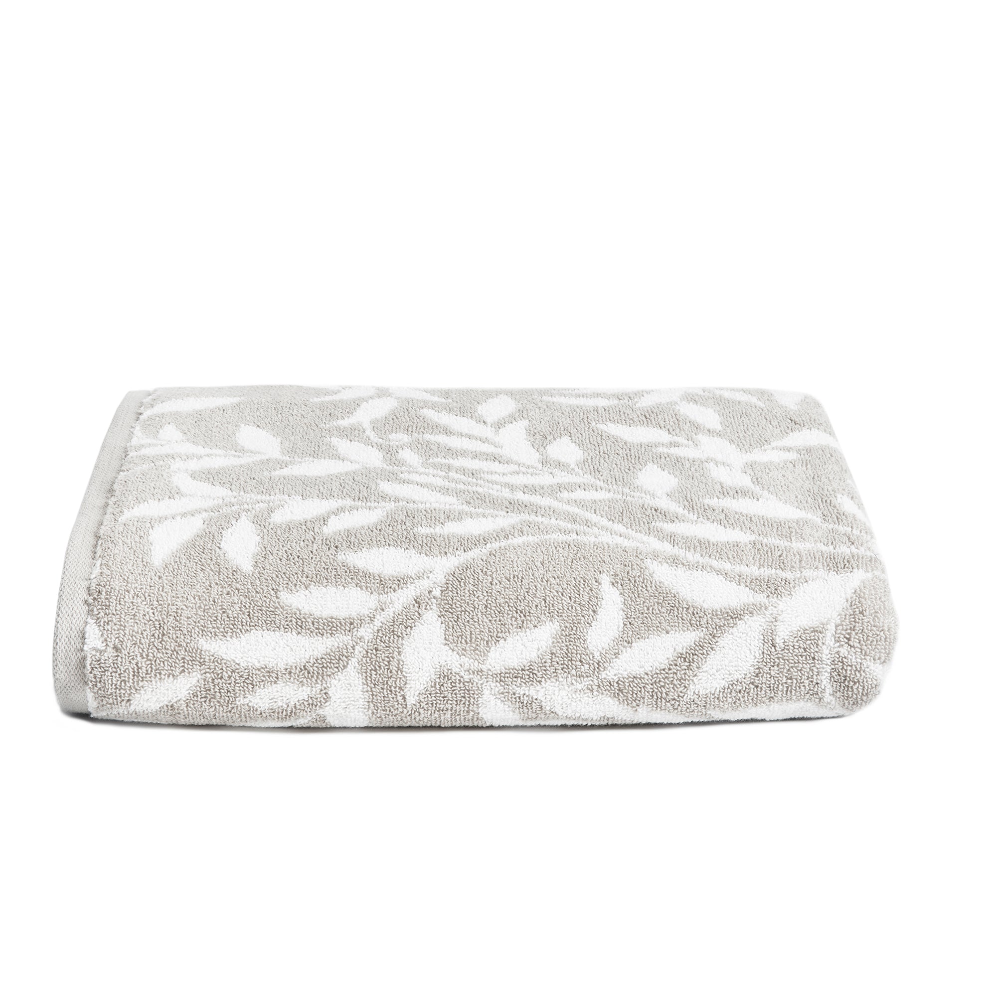 Bath Towel Sandringham by Dreams & Drapes Bathroom in Grey