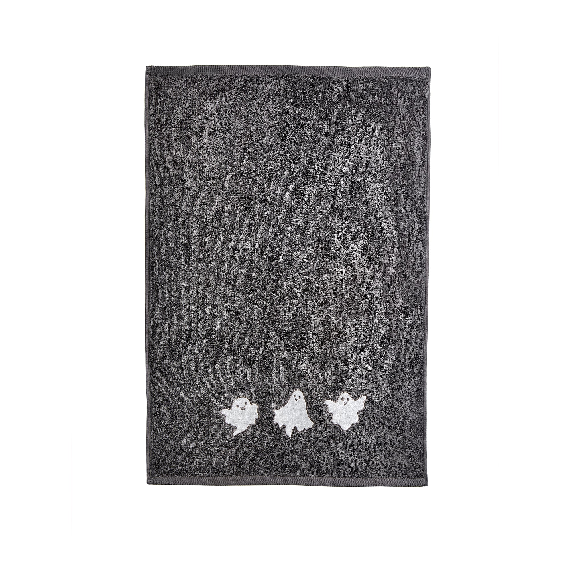 Hand Towel (2 pack) Spooky Ghosts by Fusion Bathroom in Grey