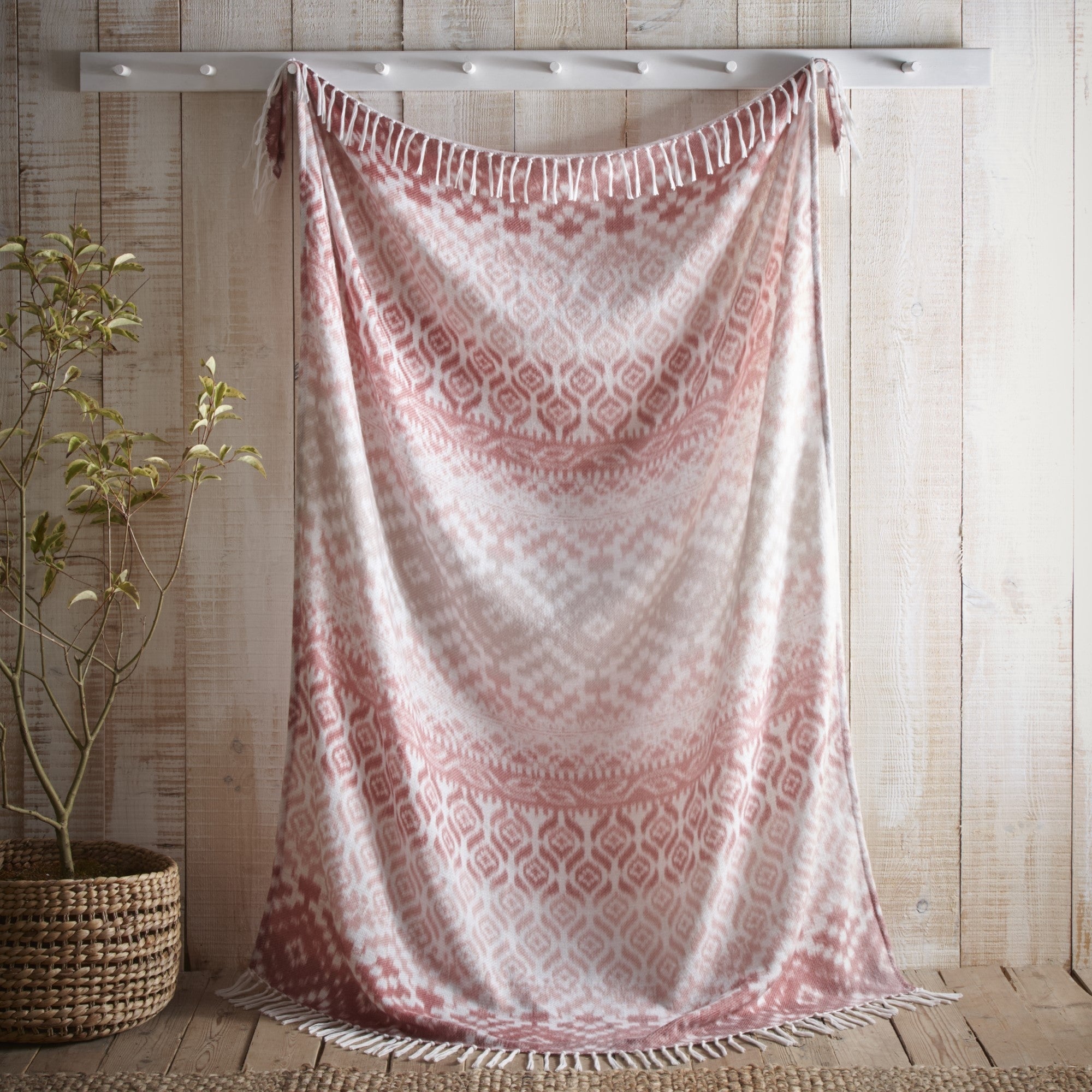 Bedspread Sakari by Appletree Hygge in Terracotta