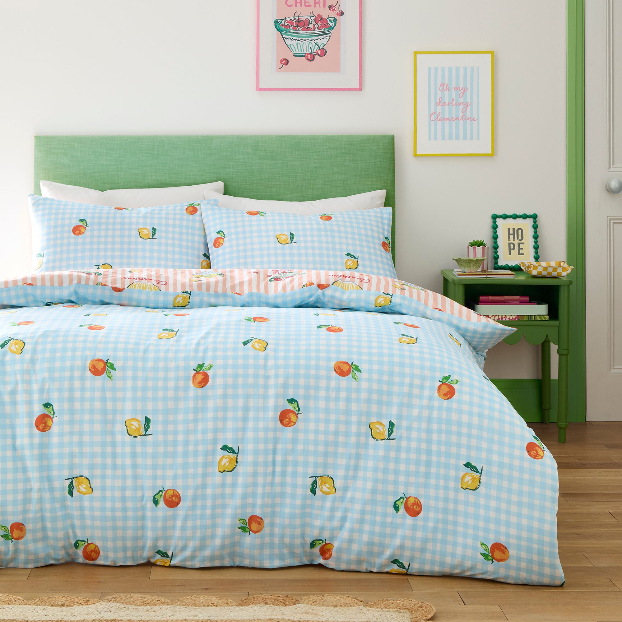 Duvet Cover Set Summer Fruits by Fusion in Multi