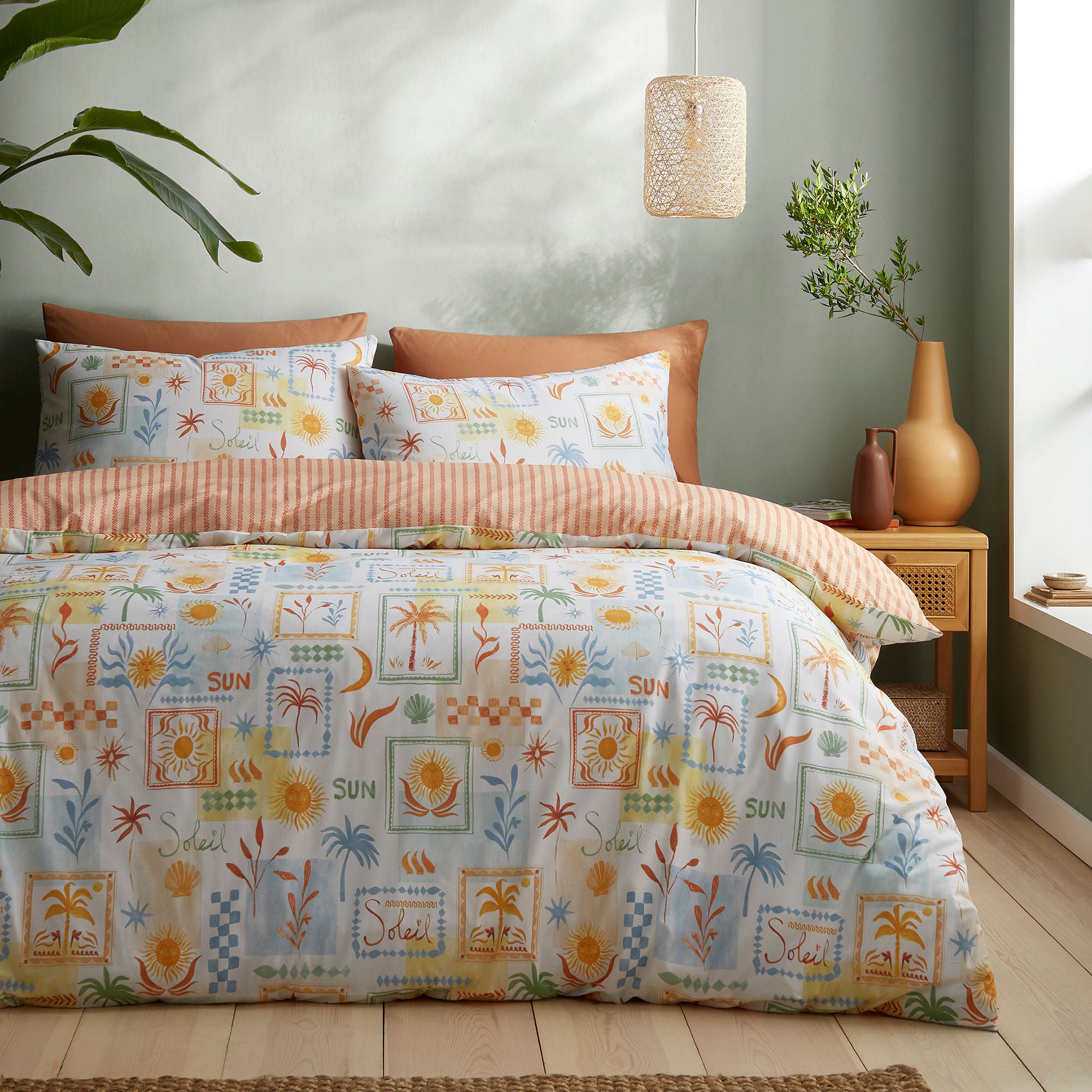 Duvet Cover Set Soleil by Fusion in Multi