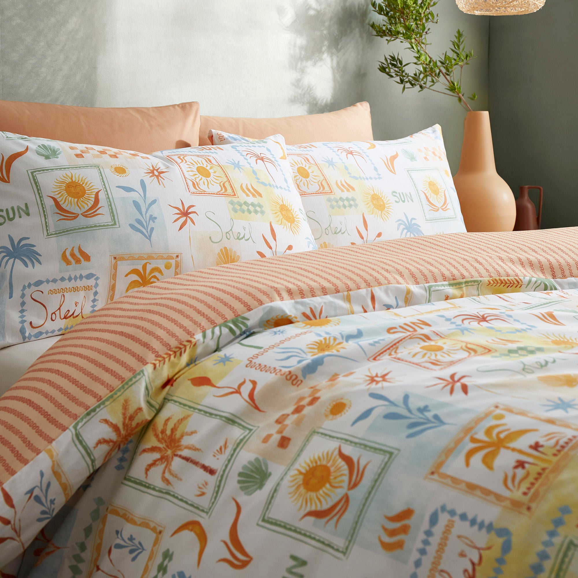 Duvet Cover Set Soleil by Fusion in Multi