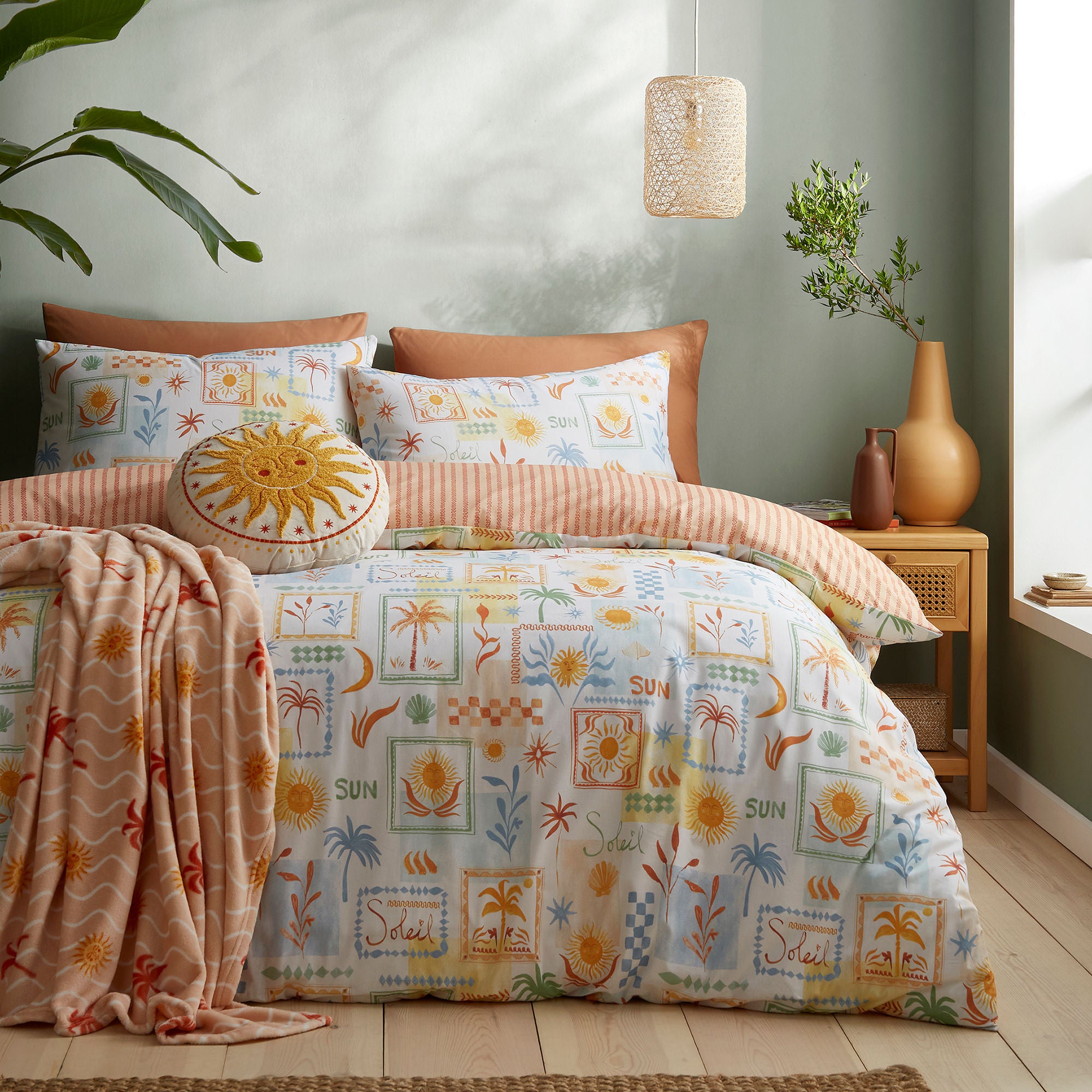 Duvet Cover Set Soleil by Fusion in Multi