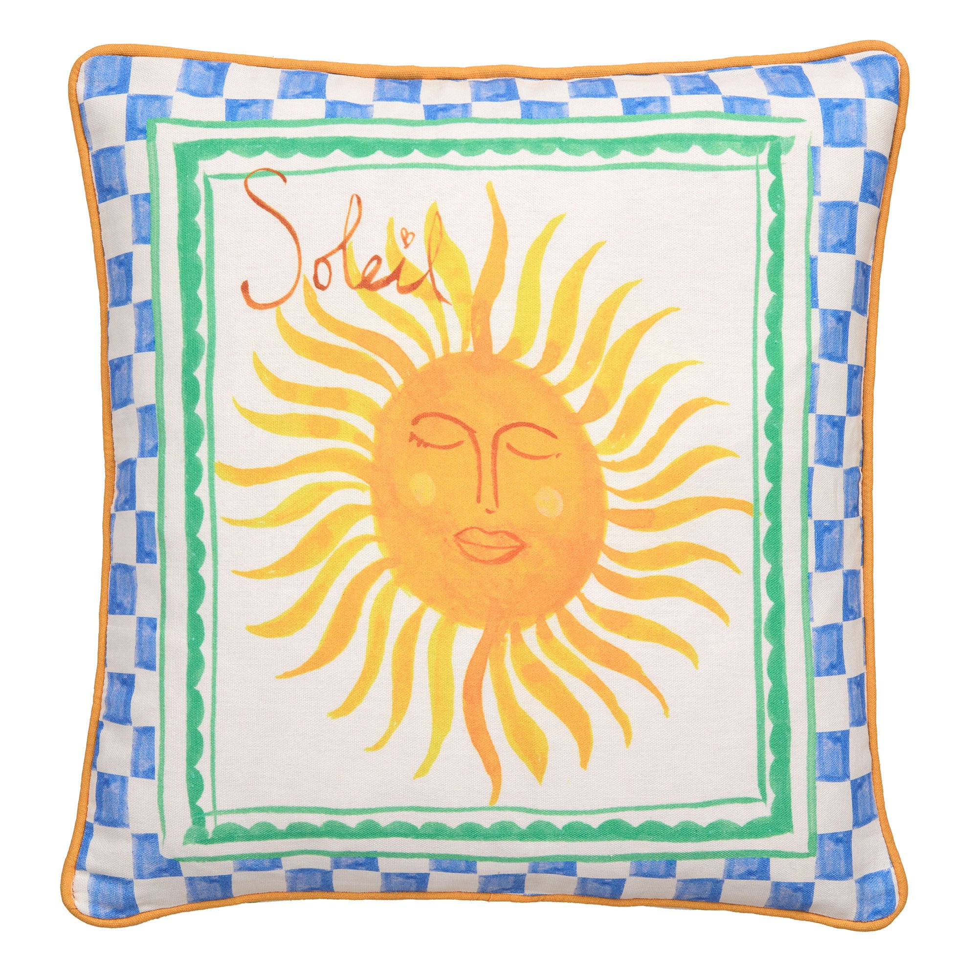 Cushion Soleil Sun Outdoor by Fusion in Multi