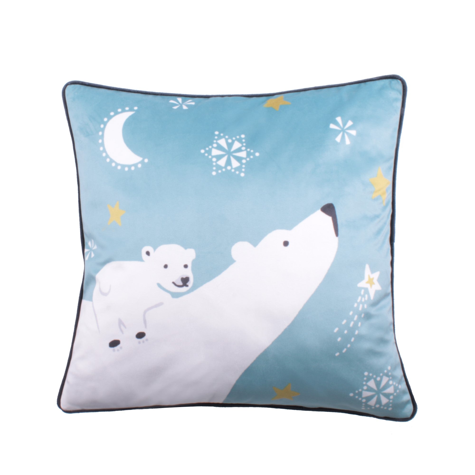 Cushion Cover Starry Night by Fusion in Blue