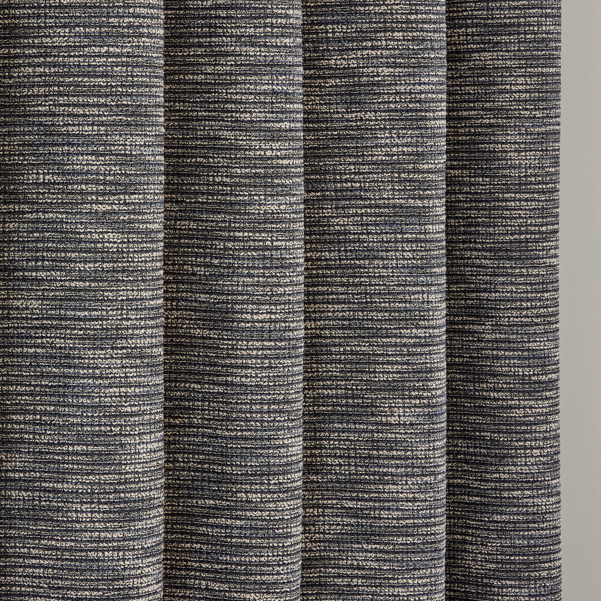 Pair of Eyelet Curtains Talon by Curtina in Blue