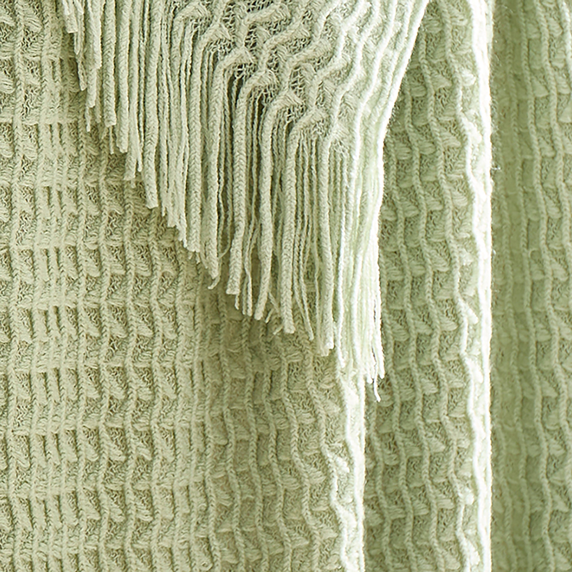 Throw Textured Knit by Appletree Loft in Green