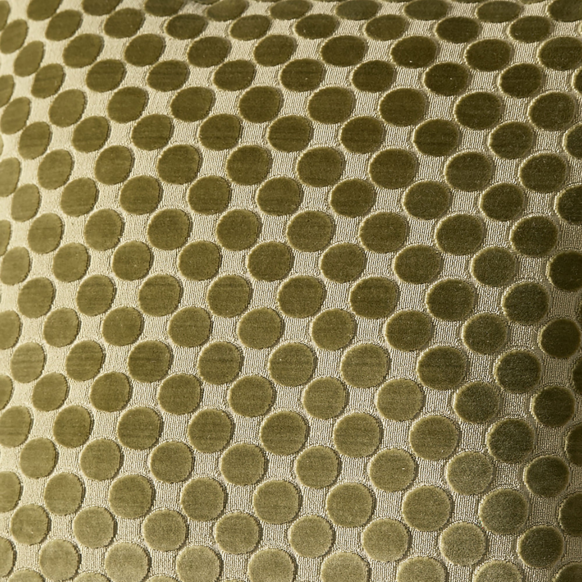Cushion Velvet Spot by Soiree in Green