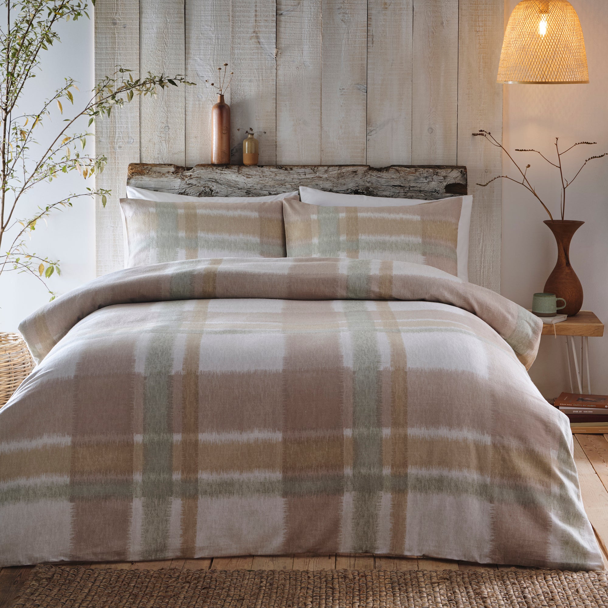 Duvet Cover Set Verbier by Appletree Hygge in Natural