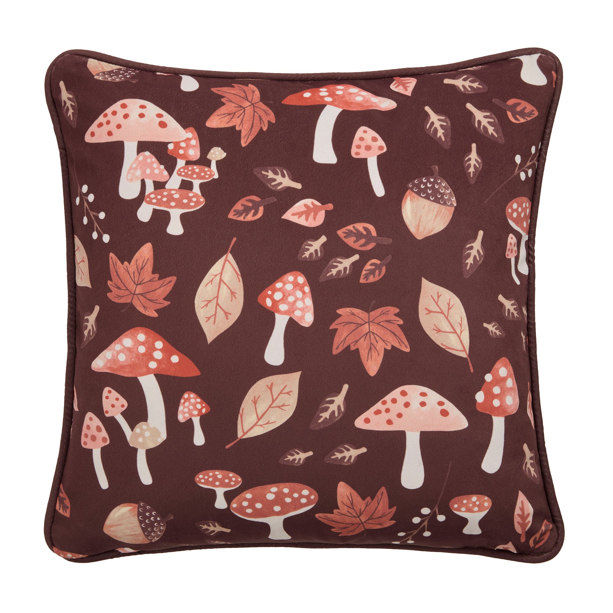Cushion Woodland Dreams by Fusion in Chocolate