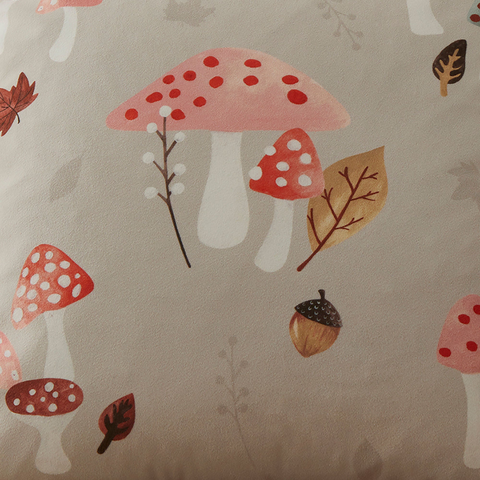 Cushion Woodland Dreams by Fusion in Chocolate