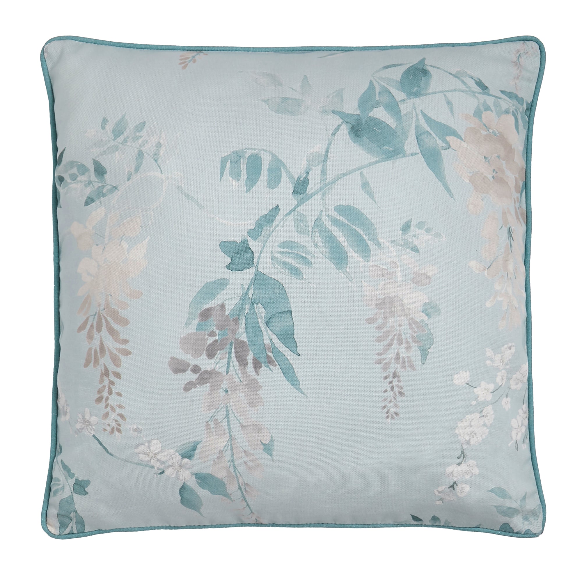 Cushion Wisteria by Dreams & Drapes Curtains in Duck Egg