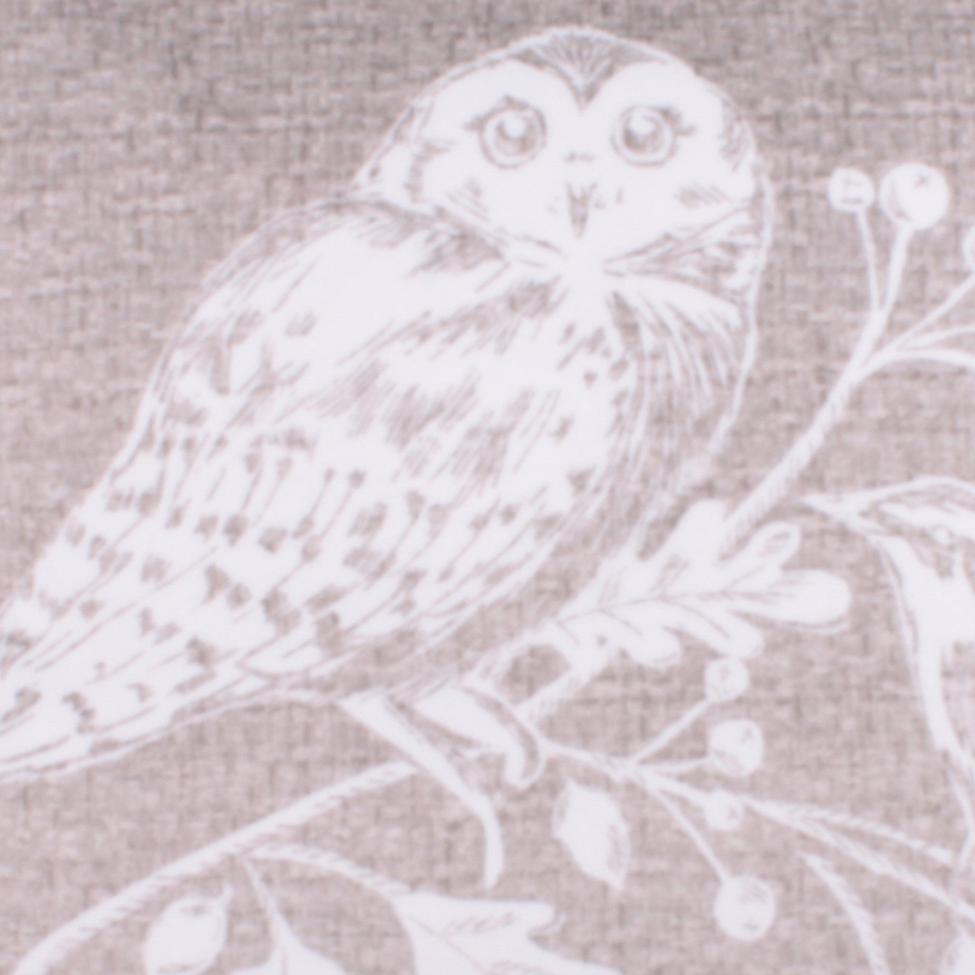 Filled Cushion Woodland Owls by D&D Lodge in Sage