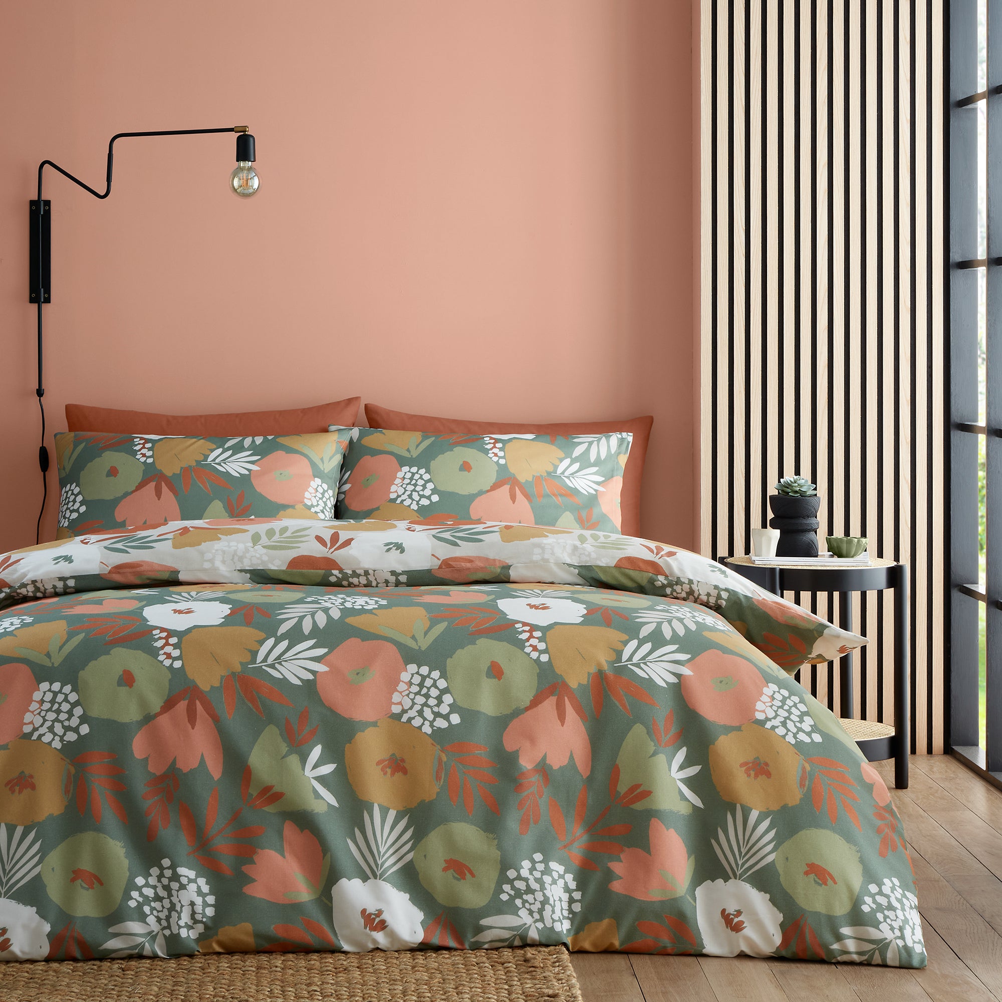 Duvet Cover Set Yasmin by Fusion in Green