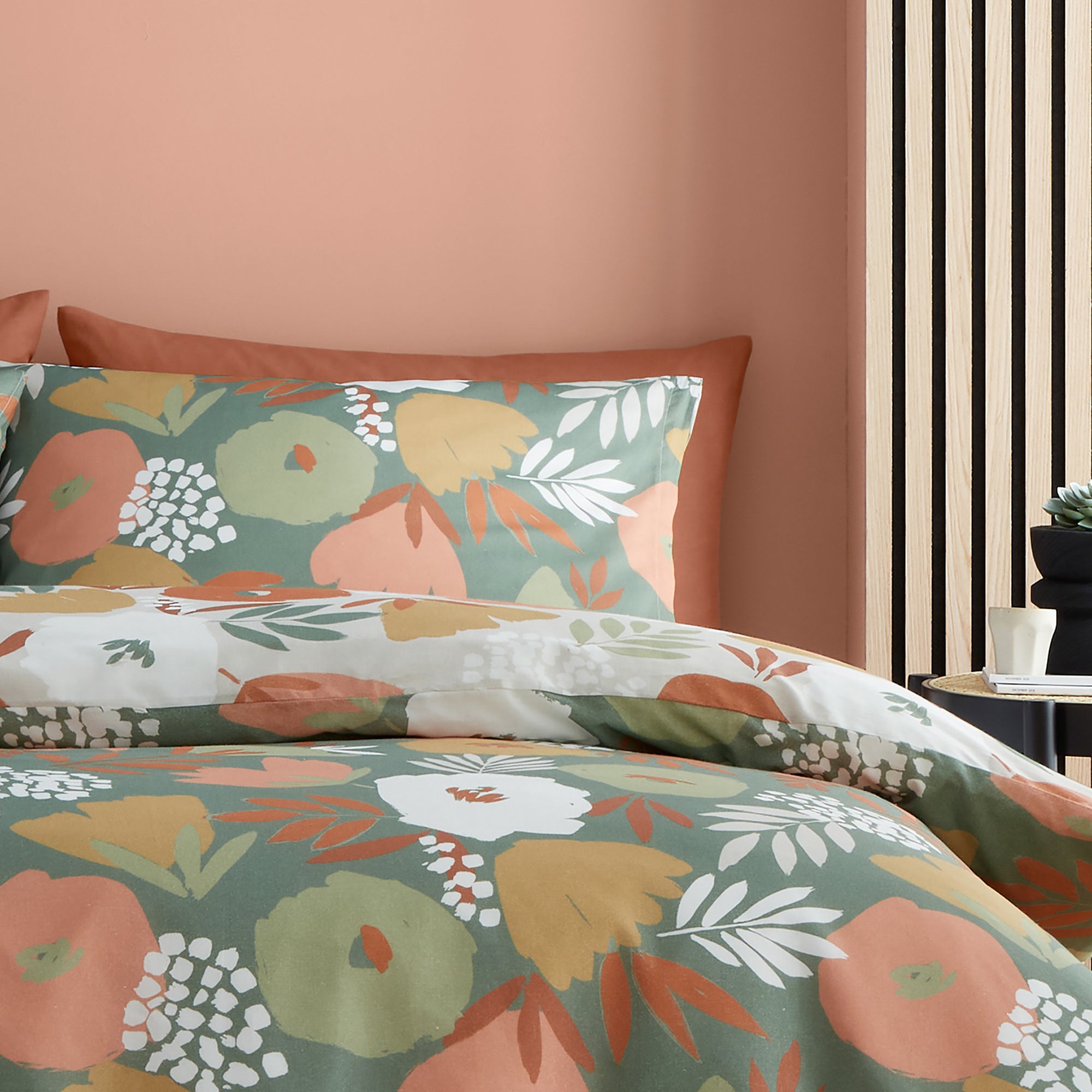 Duvet Cover Set Yasmin by Fusion in Green