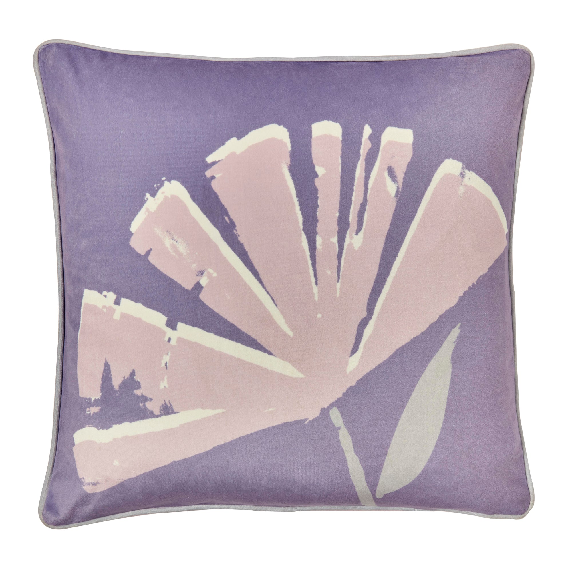 Filled Cushion Alma by Fusion in Lilac