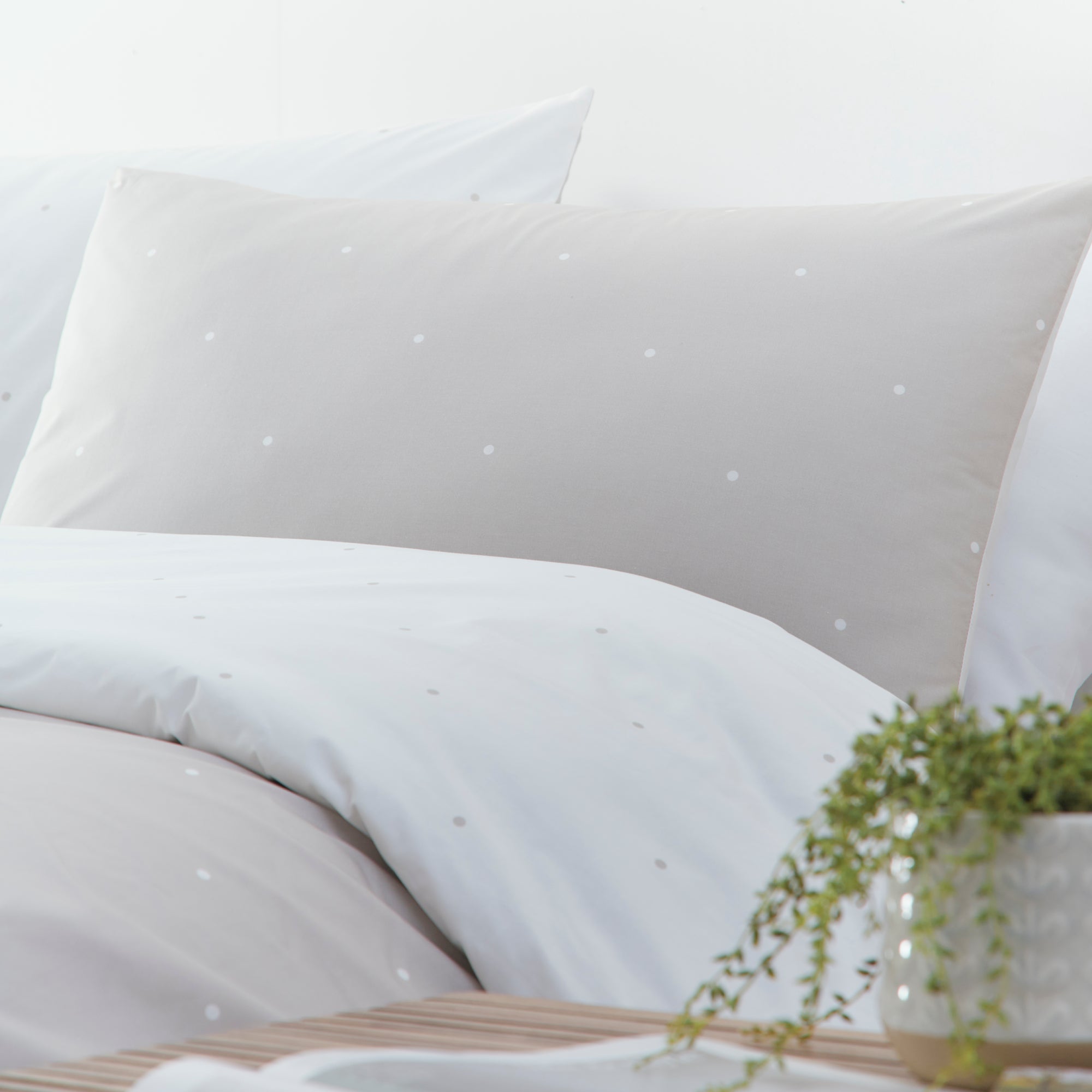 Duvet Cover Set Betty Spot by Drift Home in Natural