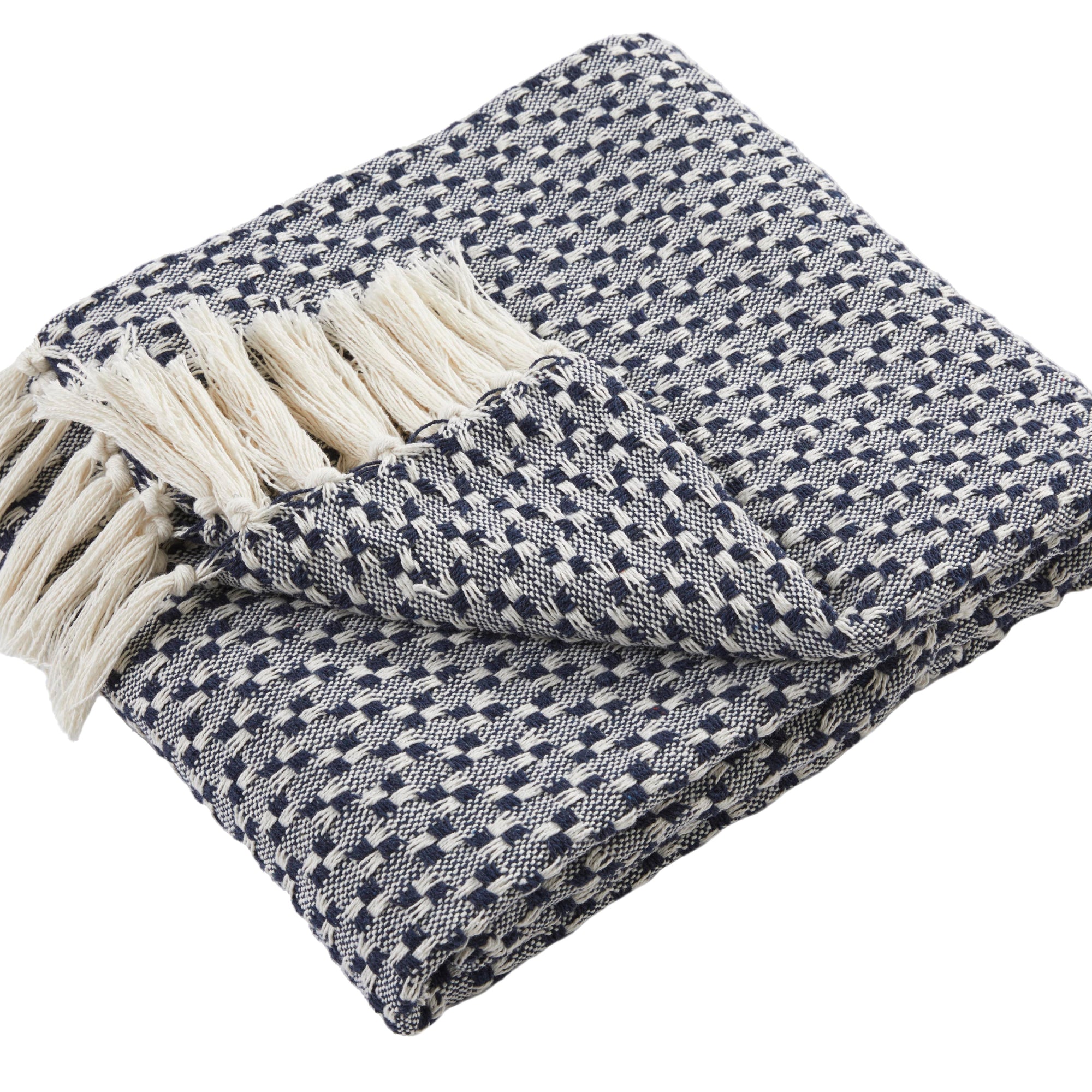 Throw Bexley by Appletree Loft in Navy
