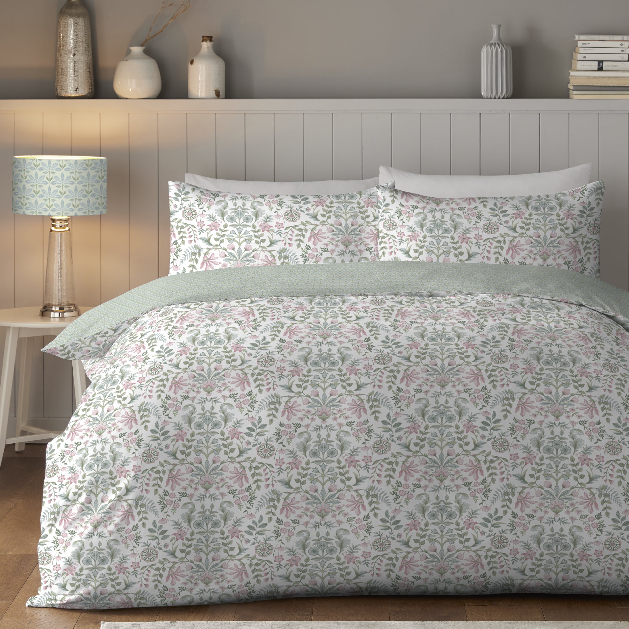 Duvet Cover Set Bramwell by Appletree Promo in Green
