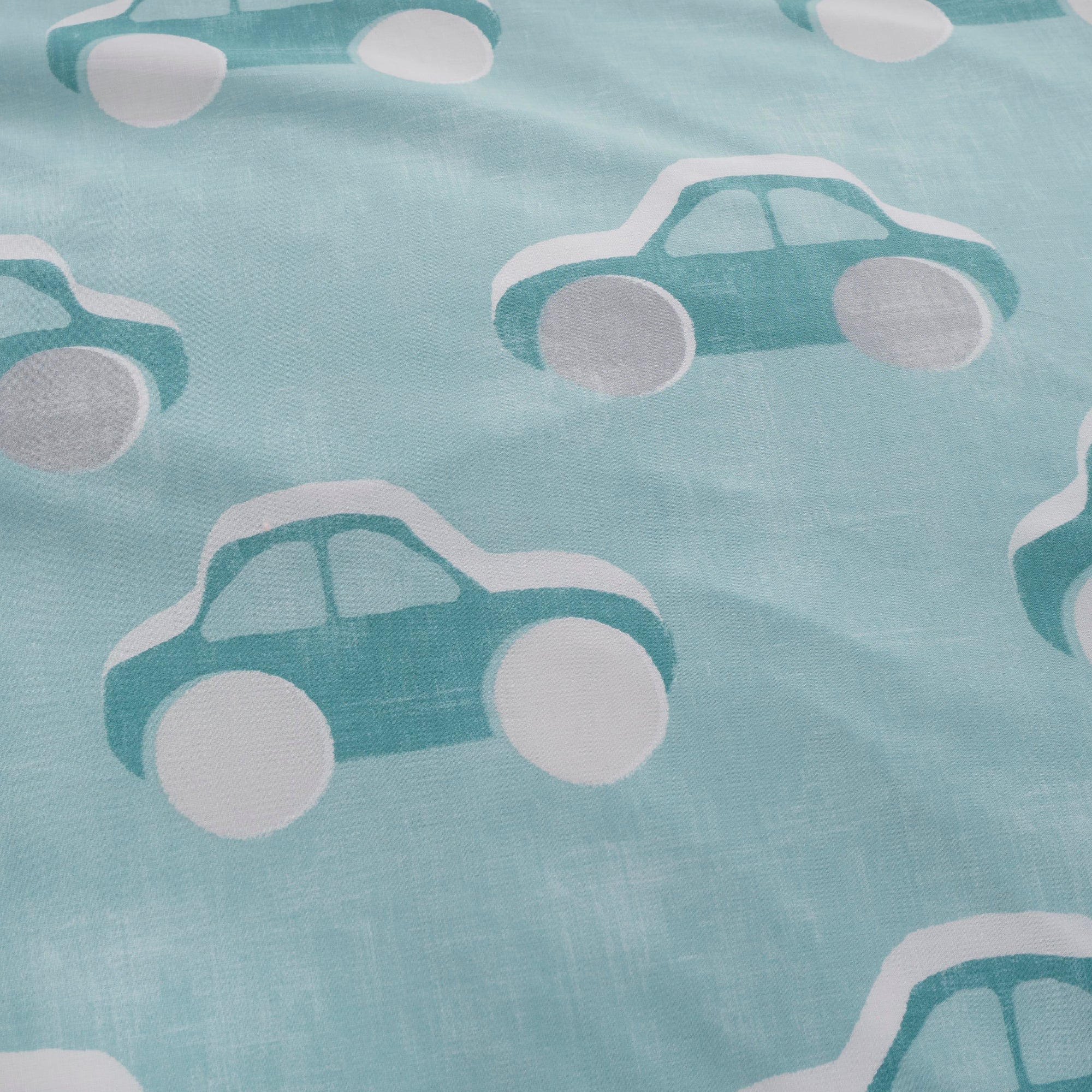 Duvet Cover Set Cool Cars by Bedlam in Duck Egg