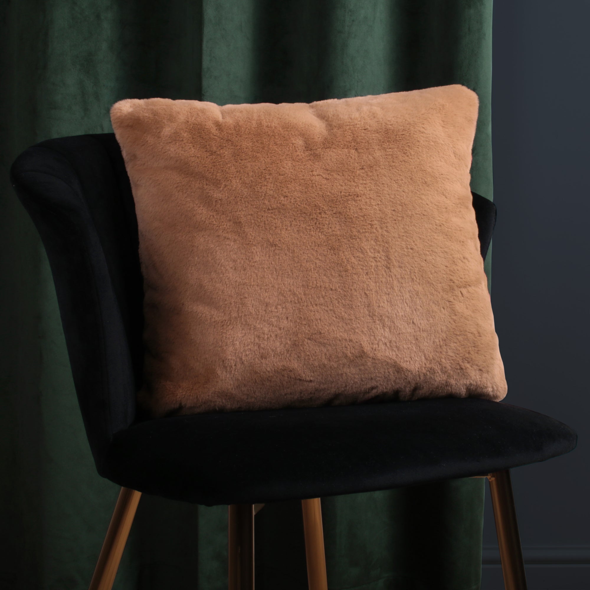 Filled Cushion Debra by Soiree in Mink