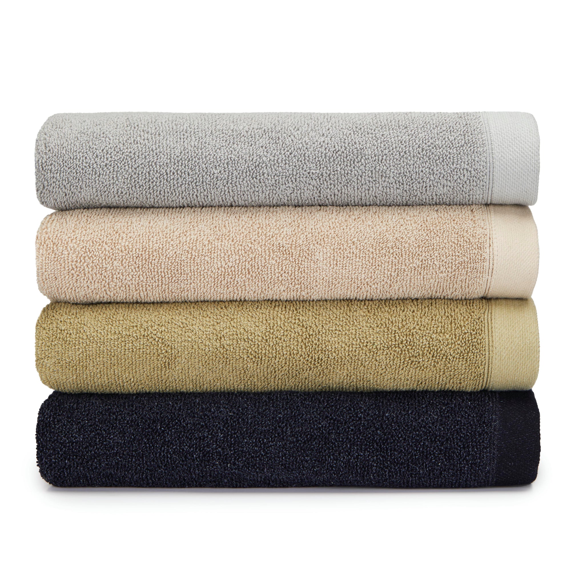 Abode Eco Towels and Bath Sheets by Drift Home in Grey