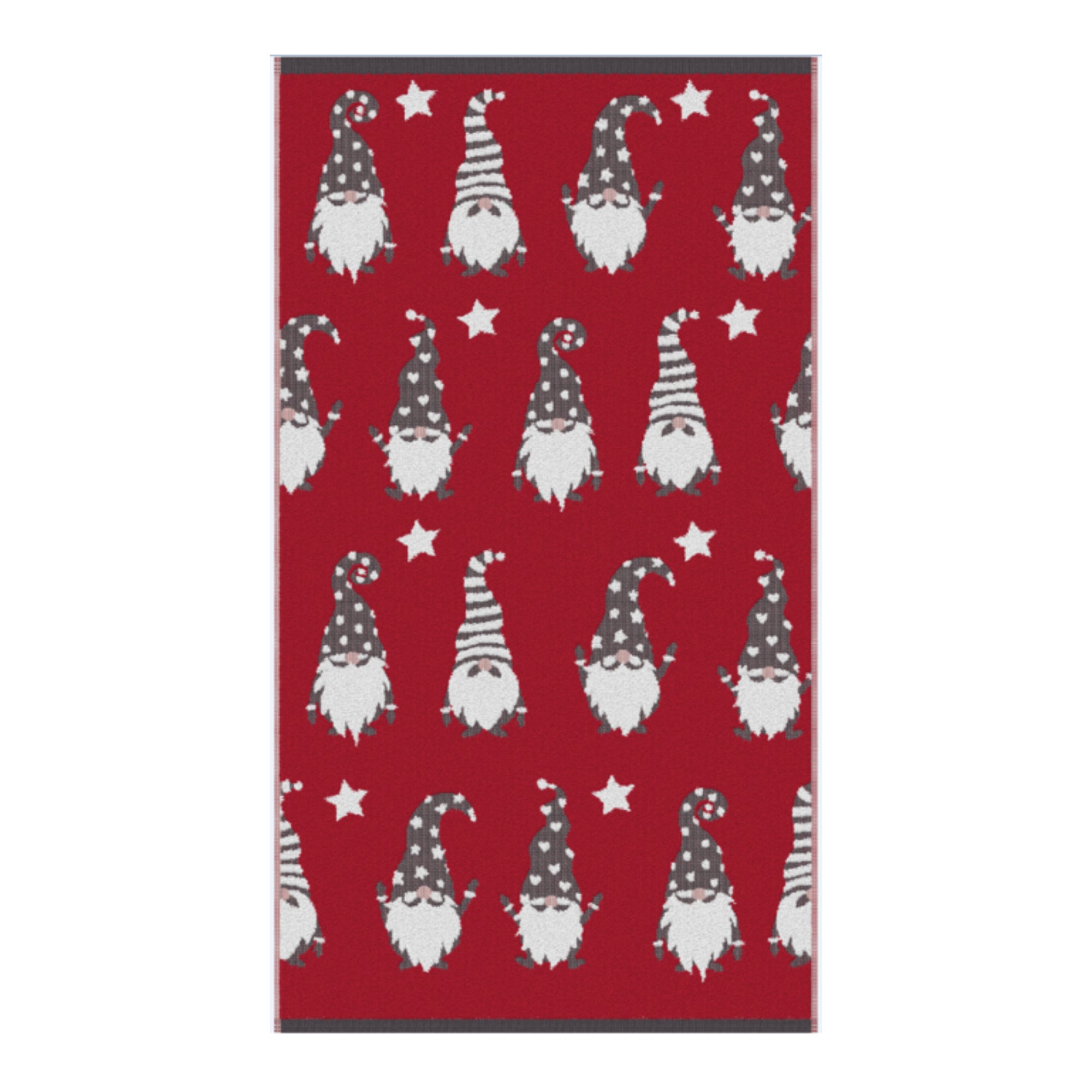 Gonks Christmas Hand Towels by Fusion Bathroom in Multi (Pack of 2)