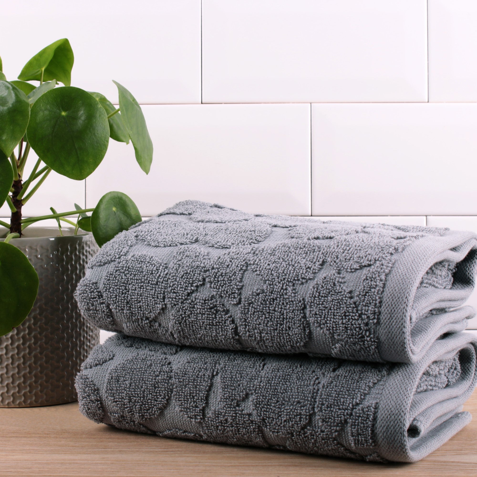 Hand Towel (2 pack) Ingo by Fusion in Grey