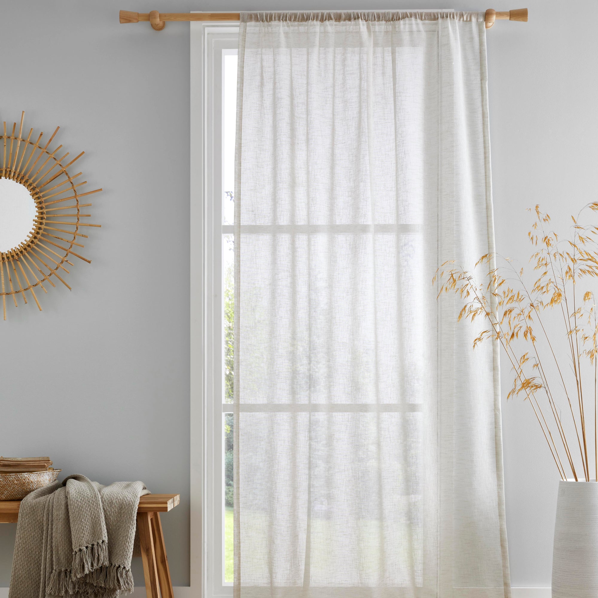 Voile Panel Kayla by Drift Home in Natural