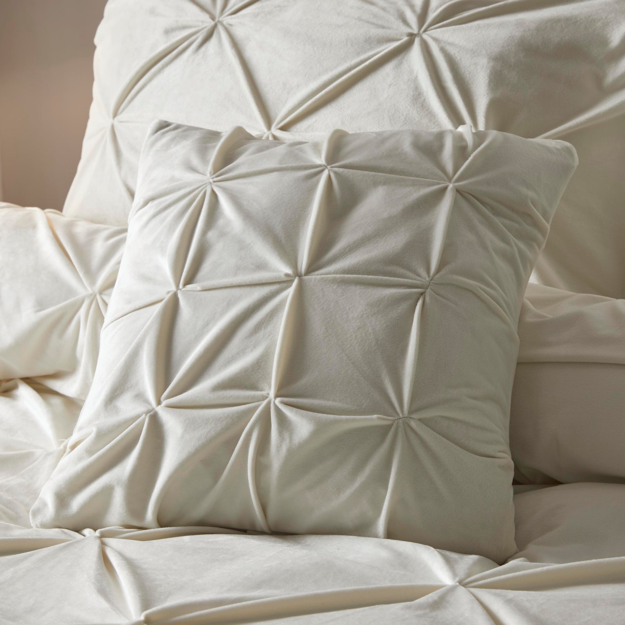 Filled Cushion Mira by Soiree in Ivory