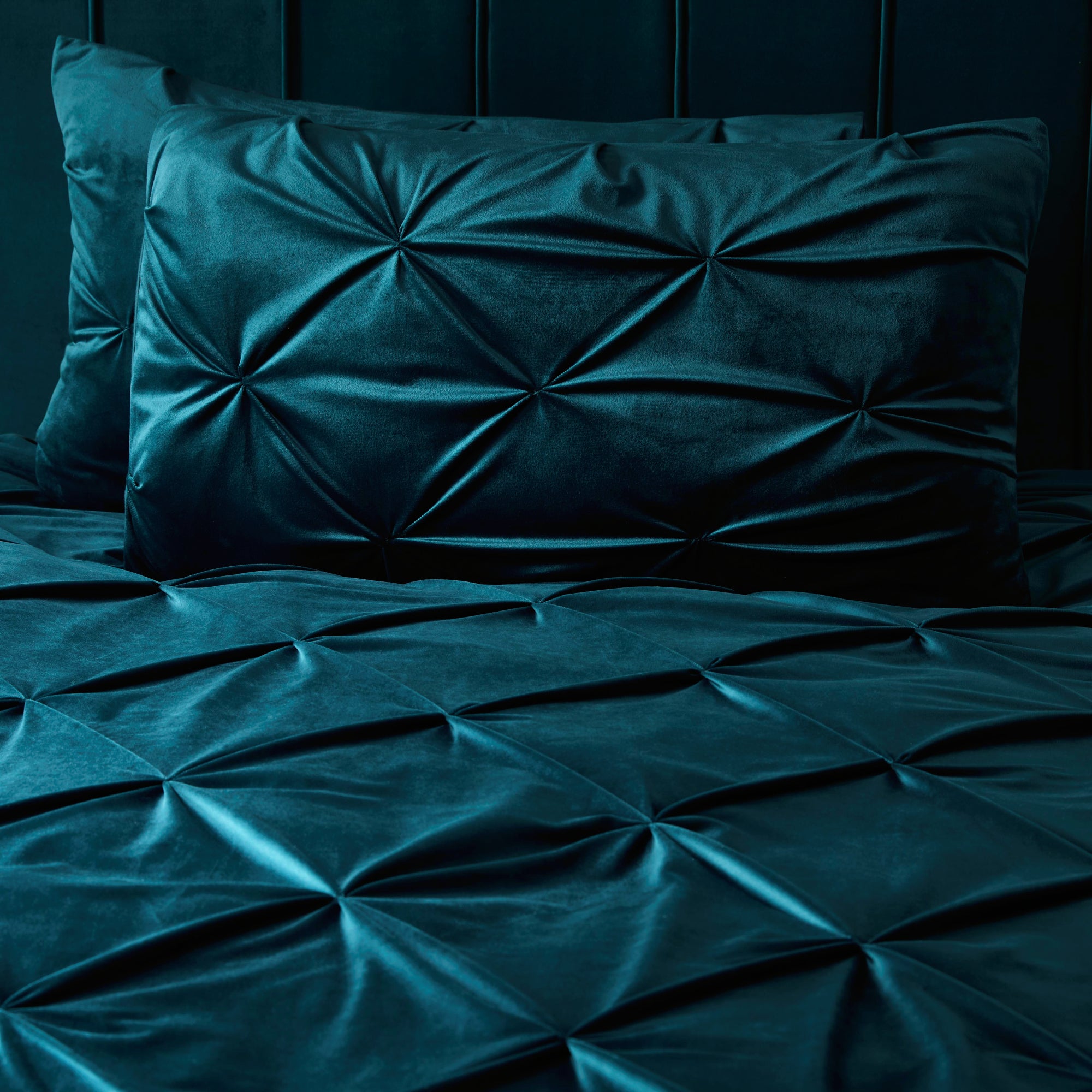 Duvet Cover Set Mira by Soiree in Teal