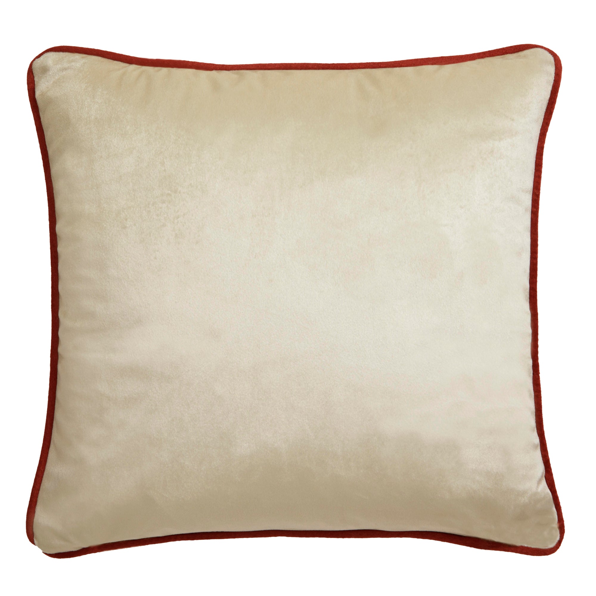 Filled Cushion Pants on Fire by Laurence Llewelyn-Bowen in Terracotta