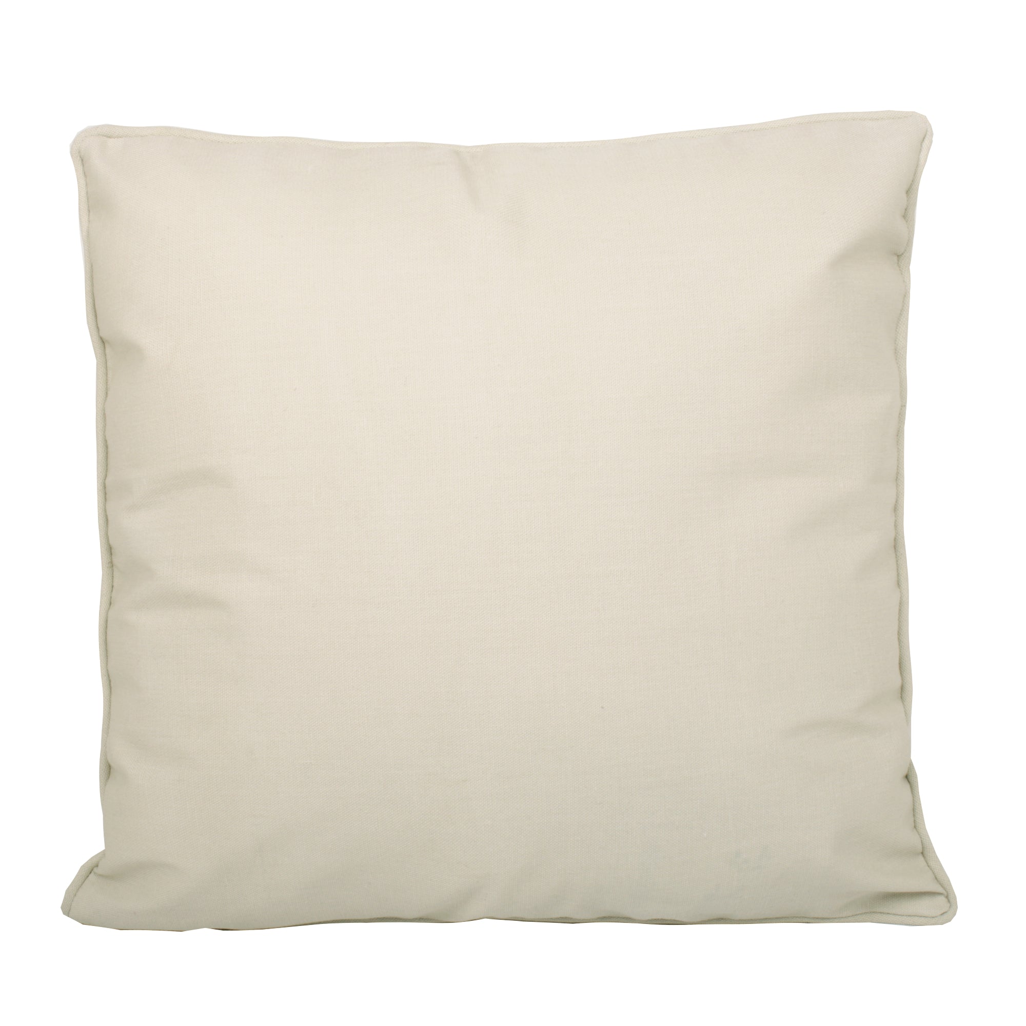 Filled Outdoor Cushion Plain Dye by Fusion in Natural