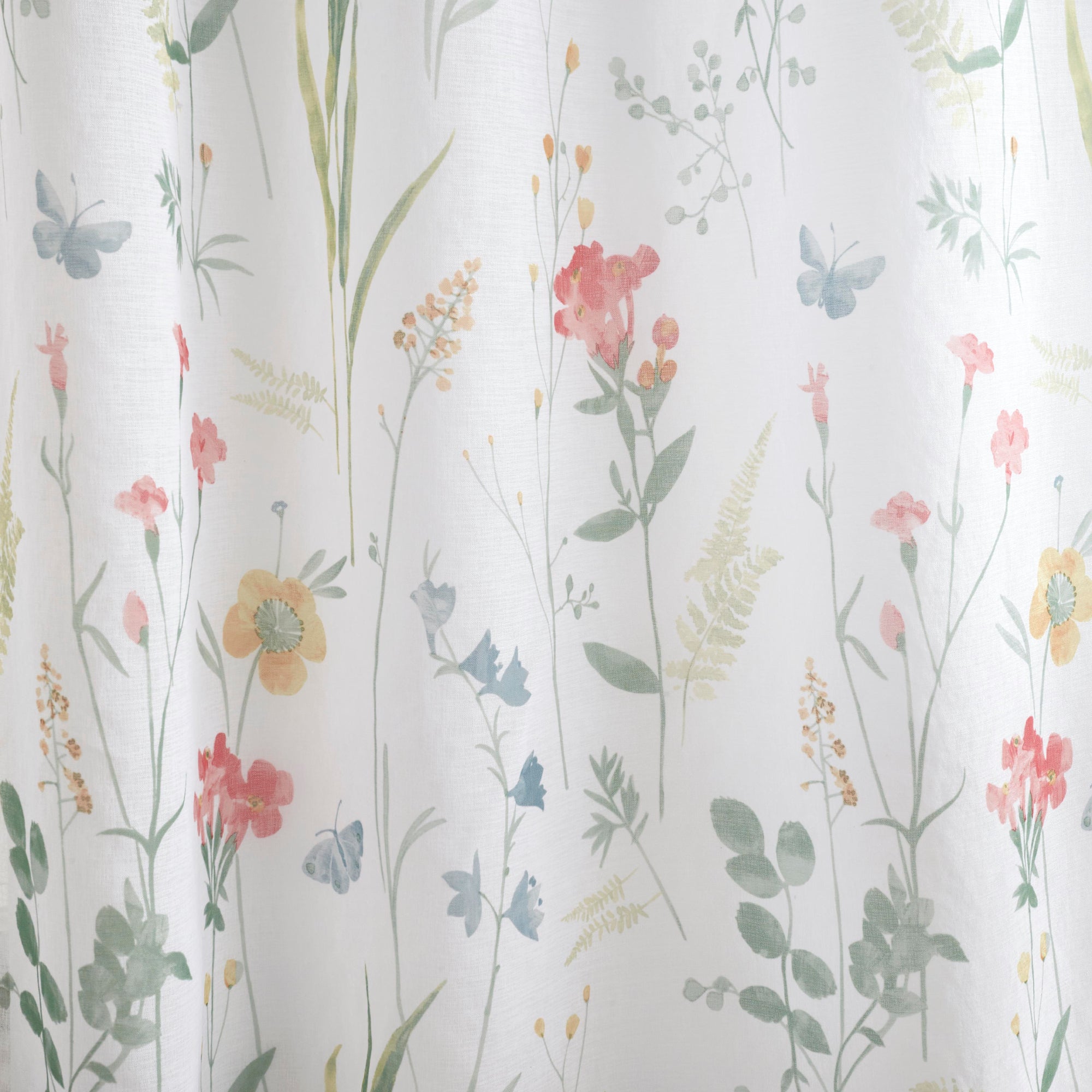 Voile Panel Spring Glade by Dreams & Drapes Curtains in Multi