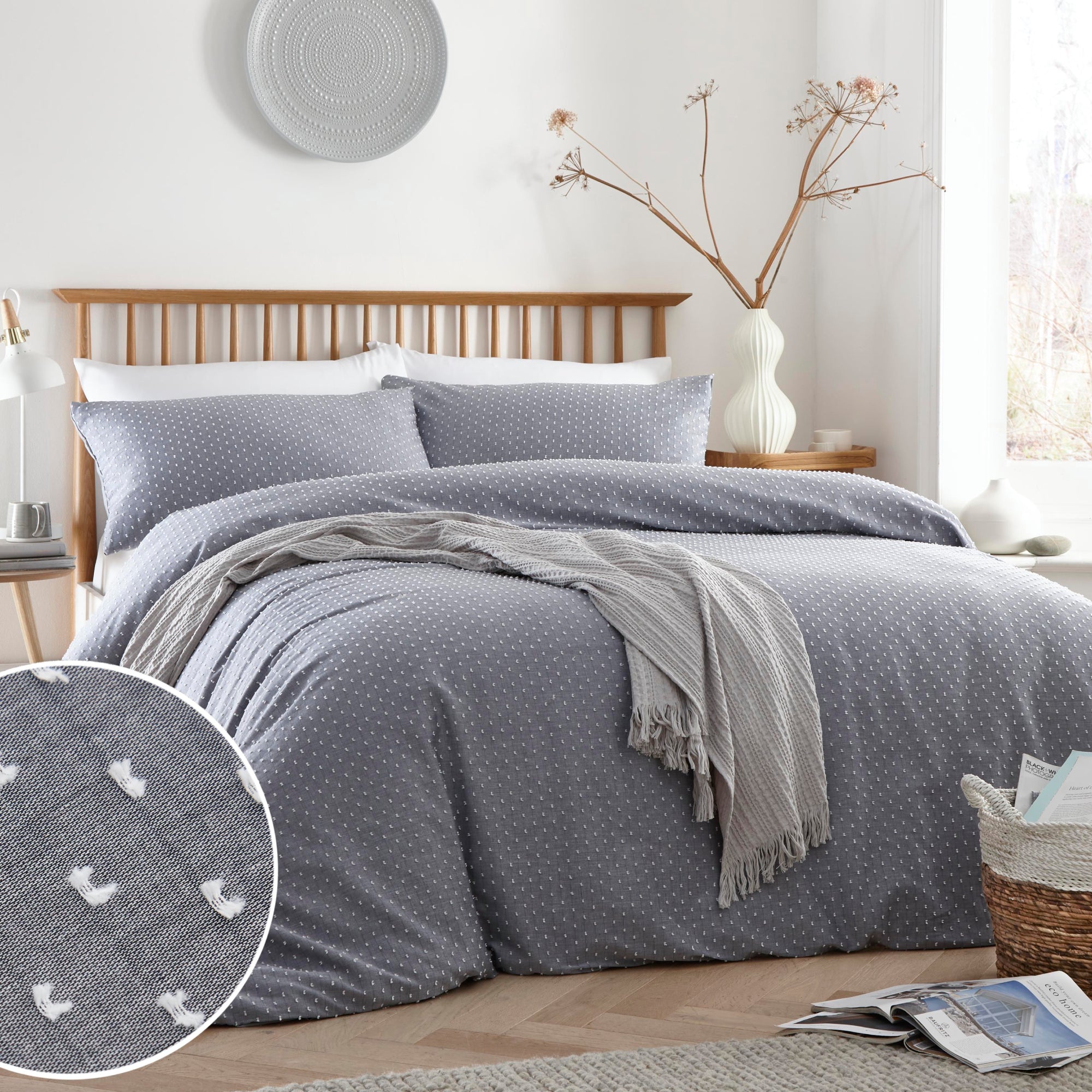 Duvet Cover Set Waterford by Appletree Loft in Blue