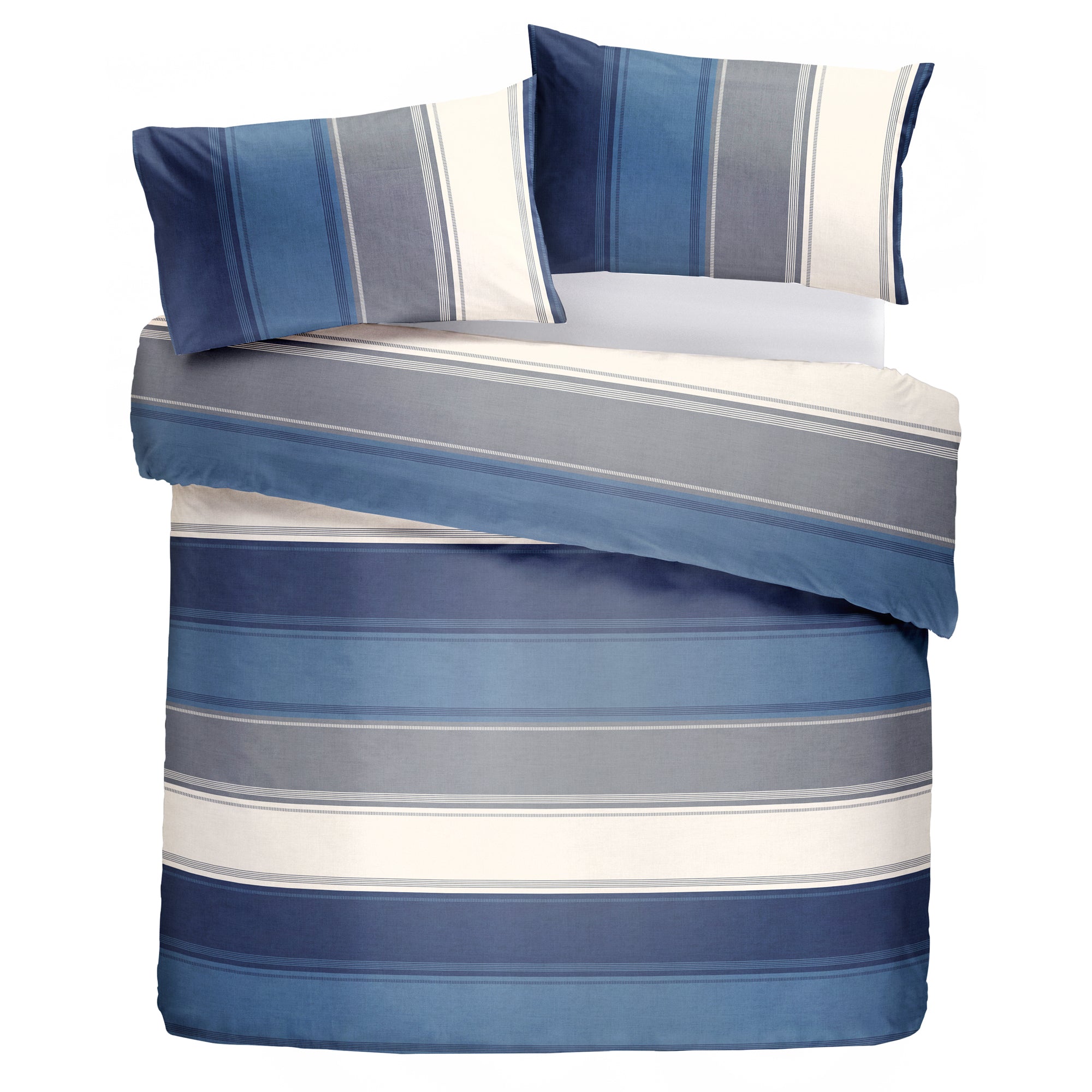 Betley Blue - Easy Care Duvet Cover Set - By Fusion
