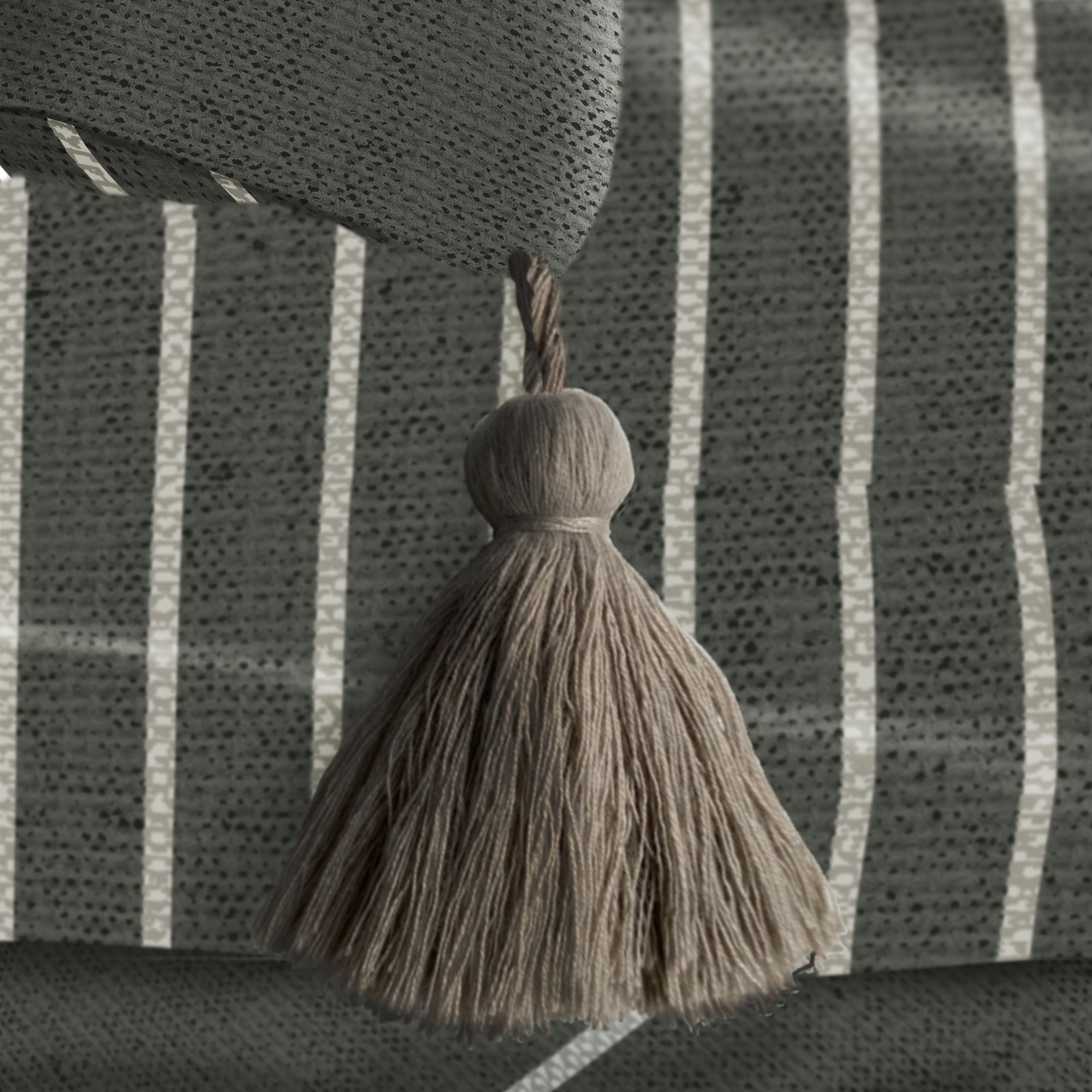 Delta Stripe - 100% Cotton Duvet Cover Set in Slate - by Appletree Loft