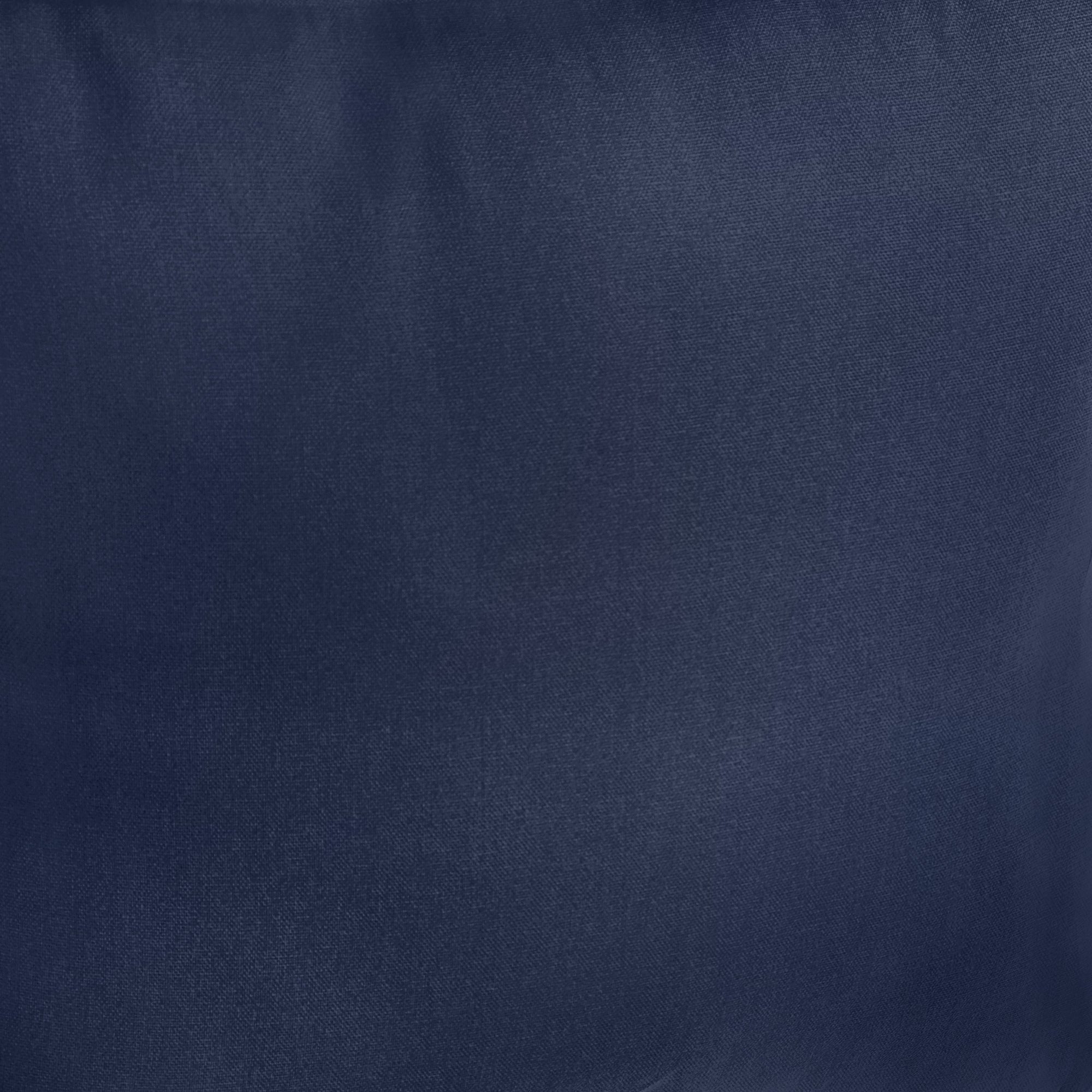 Dijon - Blackout Pair of Pencil Pleat Curtains in Navy - by Fusion